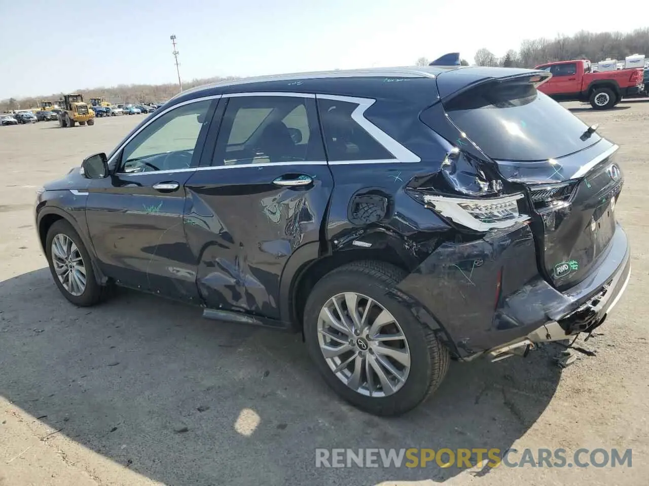 2 Photograph of a damaged car 3PCAJ5BB2RF114609 INFINITI QX50 2024