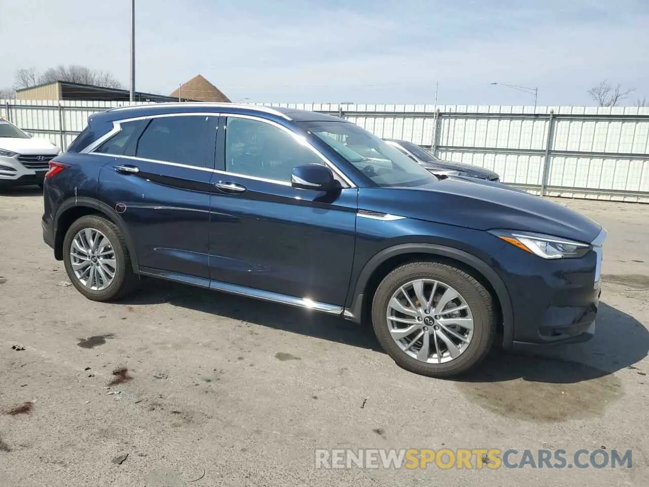 4 Photograph of a damaged car 3PCAJ5BB2RF114609 INFINITI QX50 2024