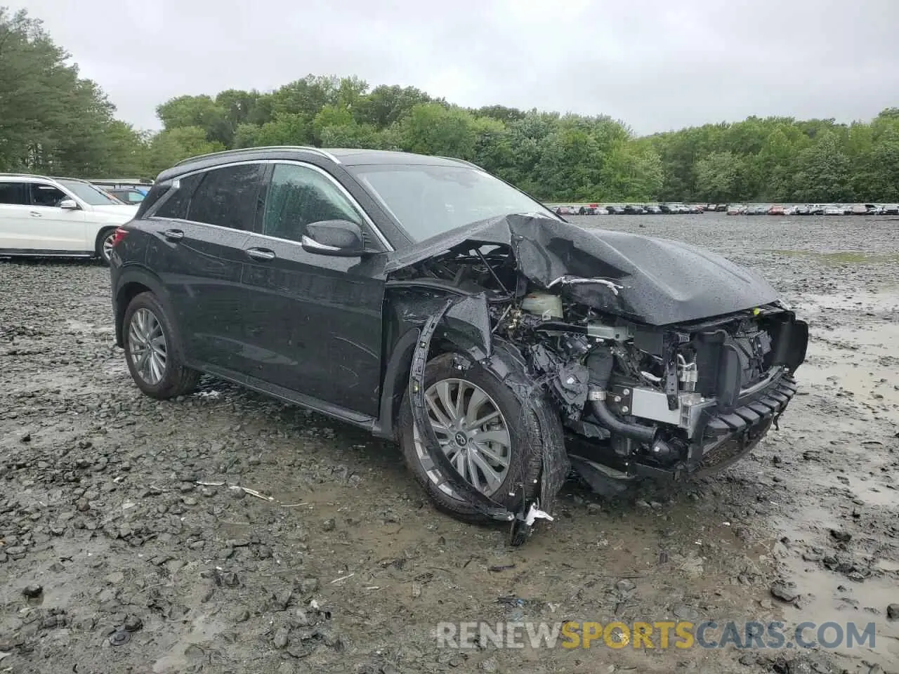4 Photograph of a damaged car 3PCAJ5BB5RF105936 INFINITI QX50 2024