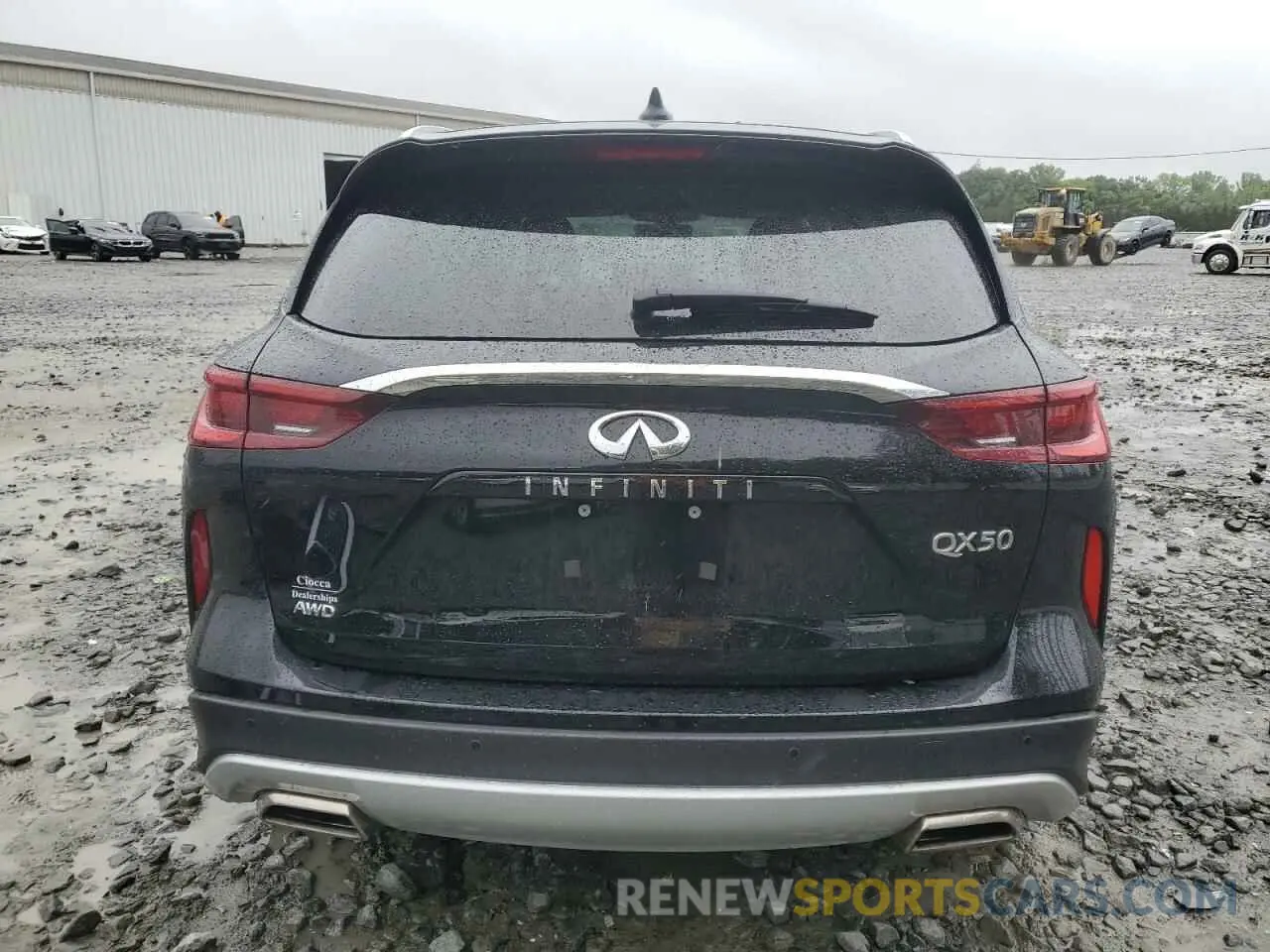 6 Photograph of a damaged car 3PCAJ5BB5RF105936 INFINITI QX50 2024