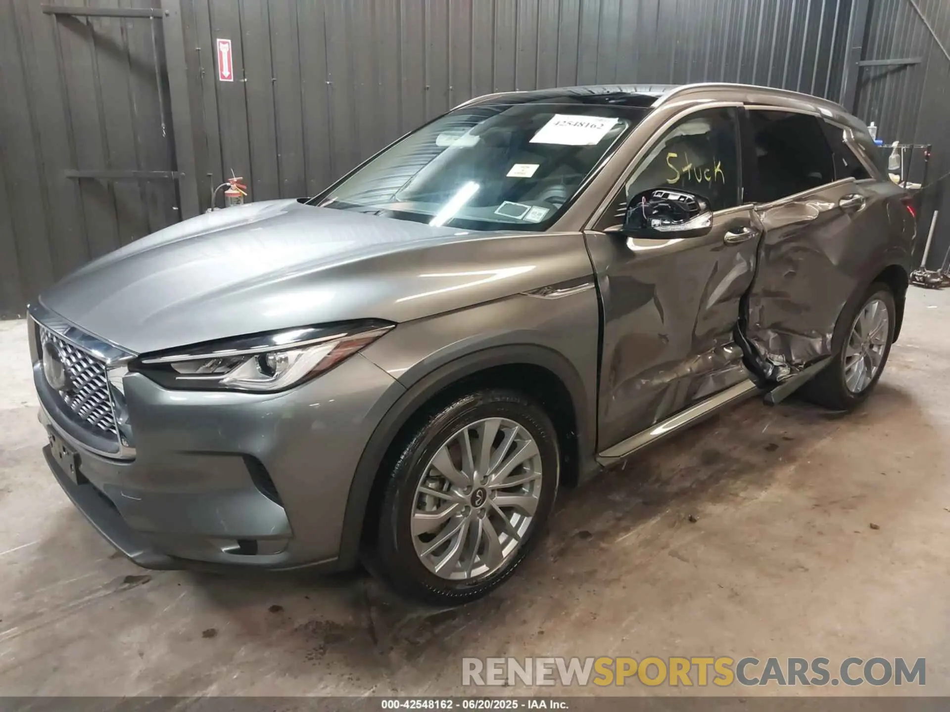 2 Photograph of a damaged car 3PCAJ5BB9RF109777 INFINITI QX50 2024