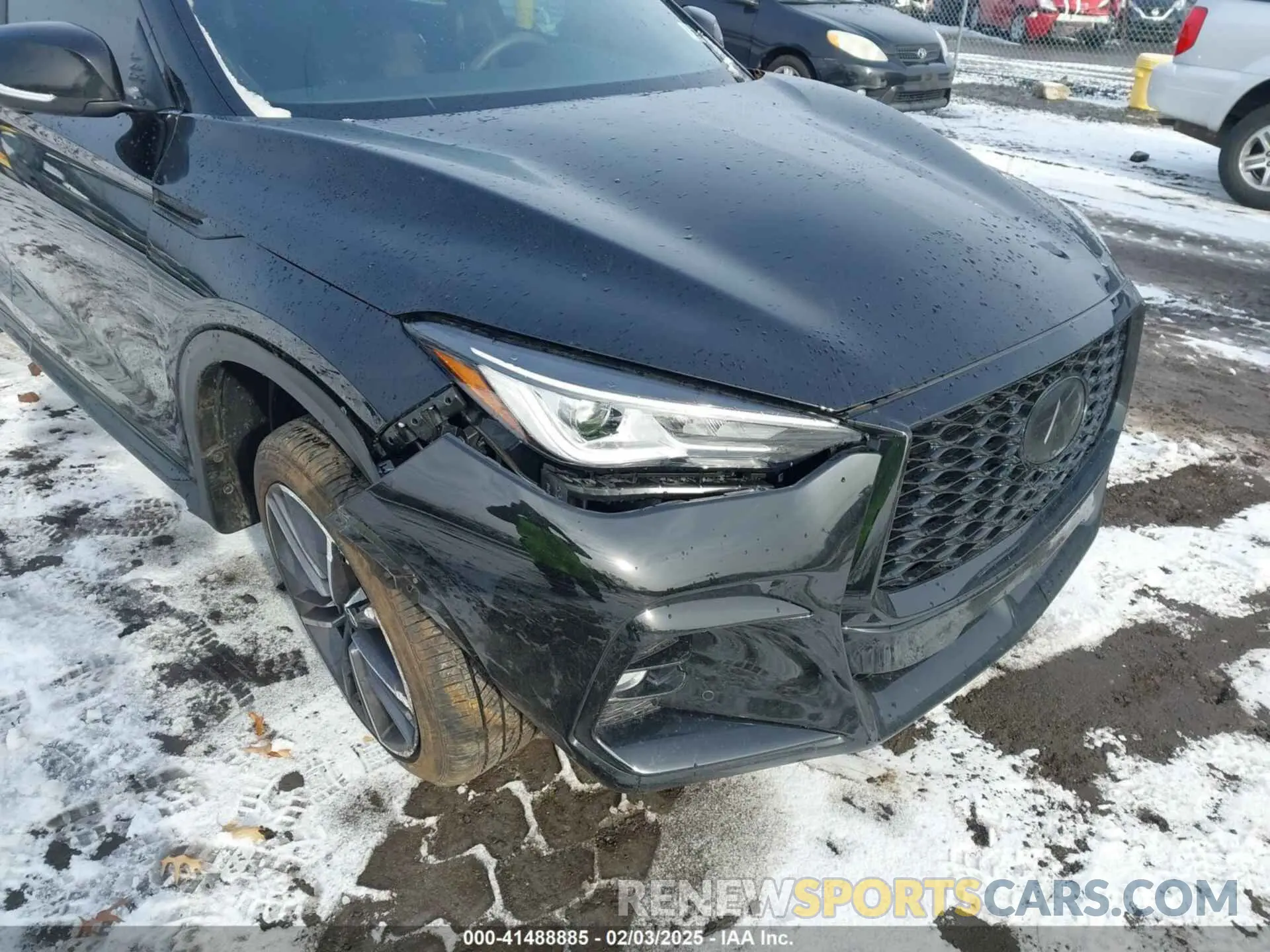 6 Photograph of a damaged car 3PCAJ5FB7RF101400 INFINITI QX50 2024