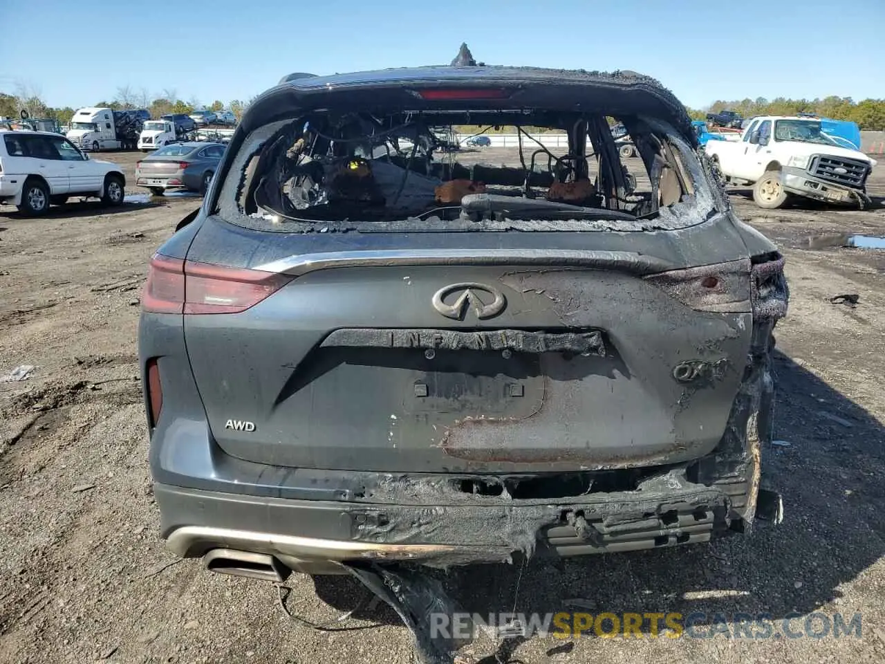 6 Photograph of a damaged car 3PCAJ5BB8SF102292 INFINITI QX50 2025
