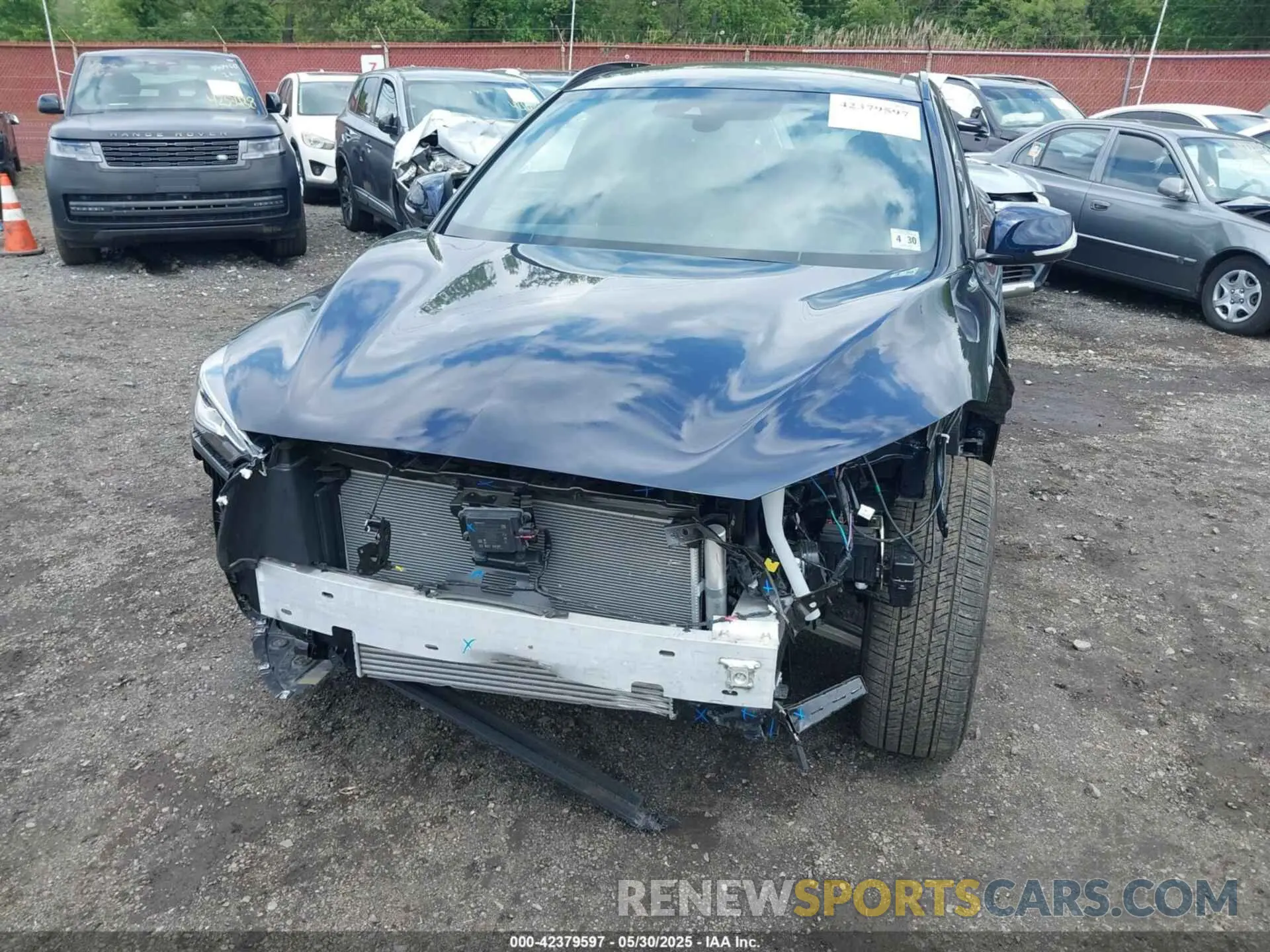 17 Photograph of a damaged car 3PCAJ5FB1SF107702 INFINITI QX50 2025