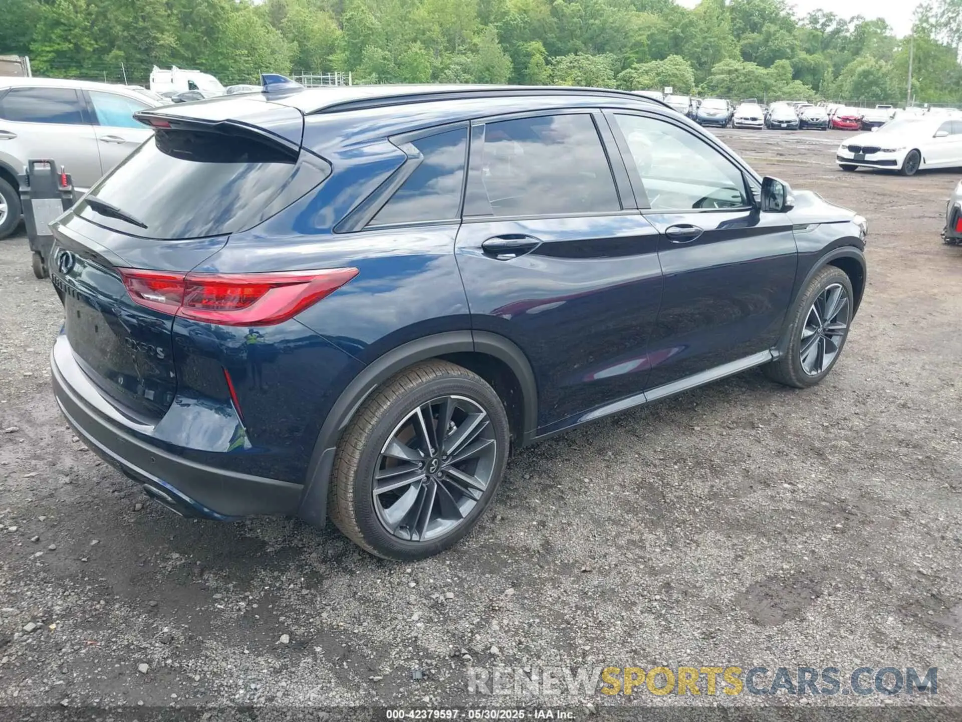 4 Photograph of a damaged car 3PCAJ5FB1SF107702 INFINITI QX50 2025