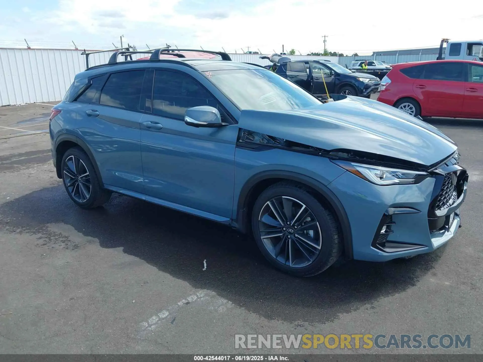 1 Photograph of a damaged car 3PCAJ5FB5SF106391 INFINITI QX50 2025