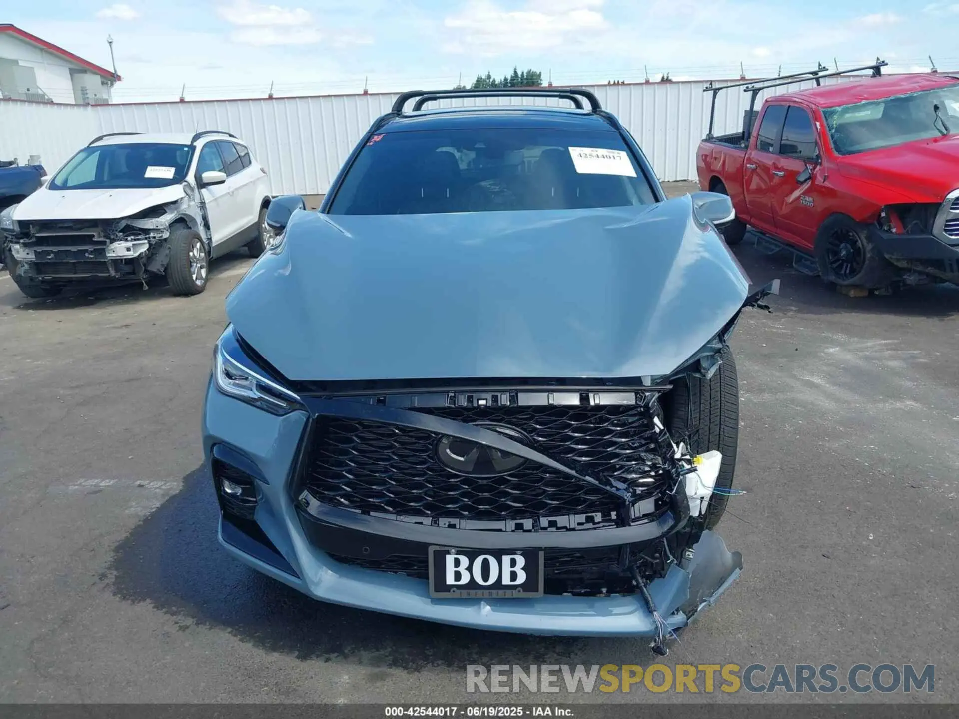 13 Photograph of a damaged car 3PCAJ5FB5SF106391 INFINITI QX50 2025