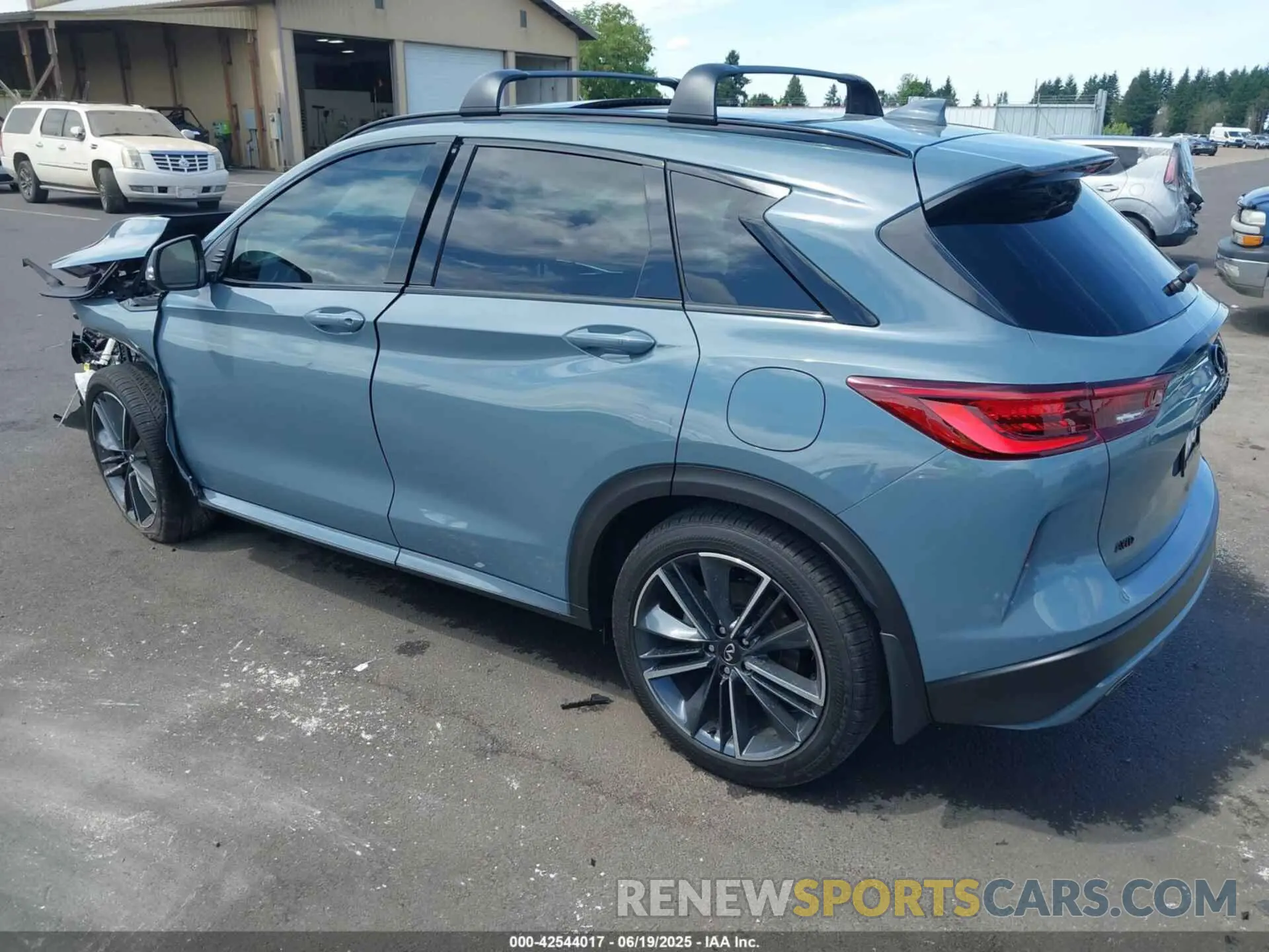3 Photograph of a damaged car 3PCAJ5FB5SF106391 INFINITI QX50 2025