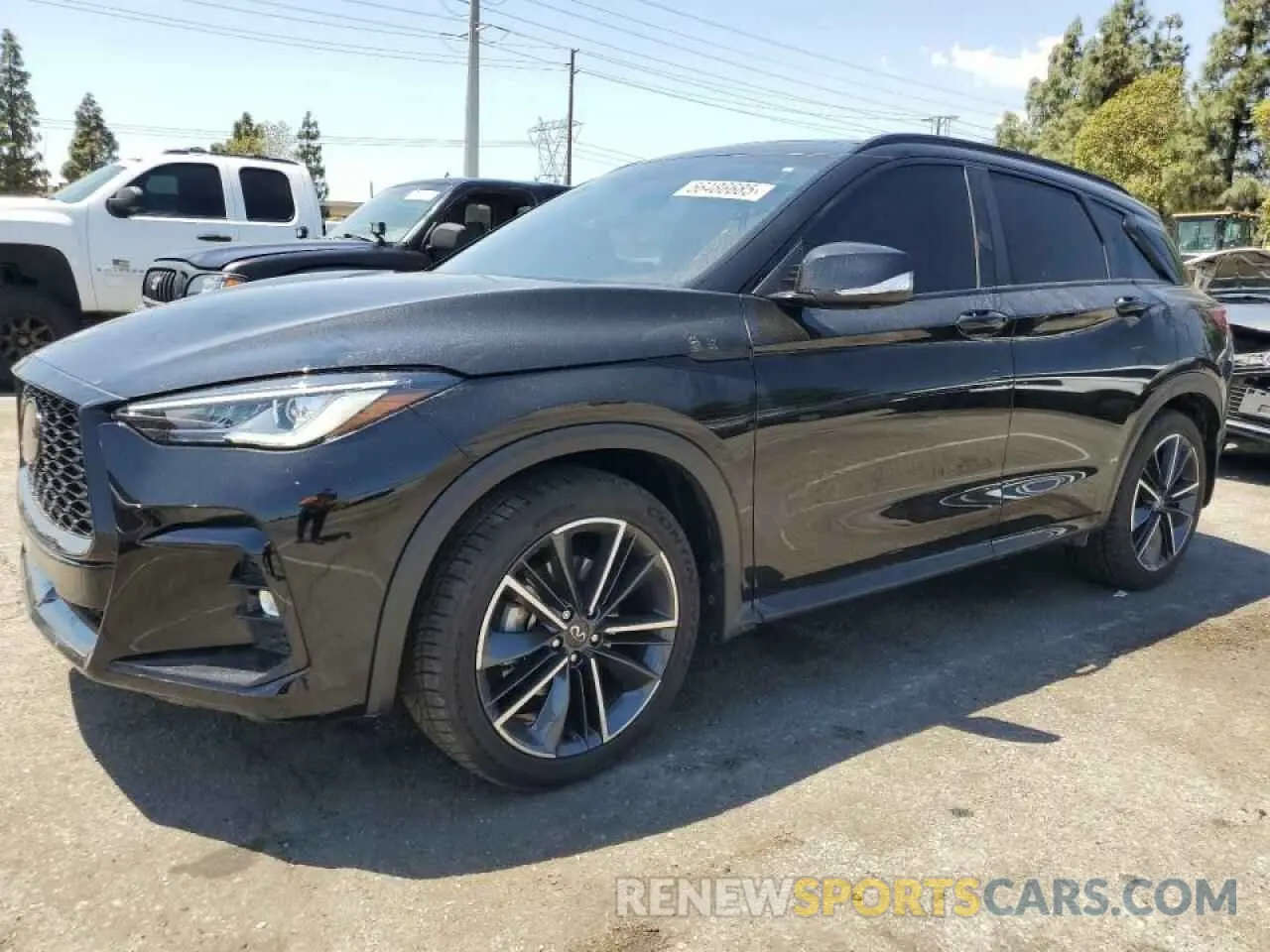 1 Photograph of a damaged car 3PCAJ5FA8PF116427 INFINITI QX50 SPORT 2023
