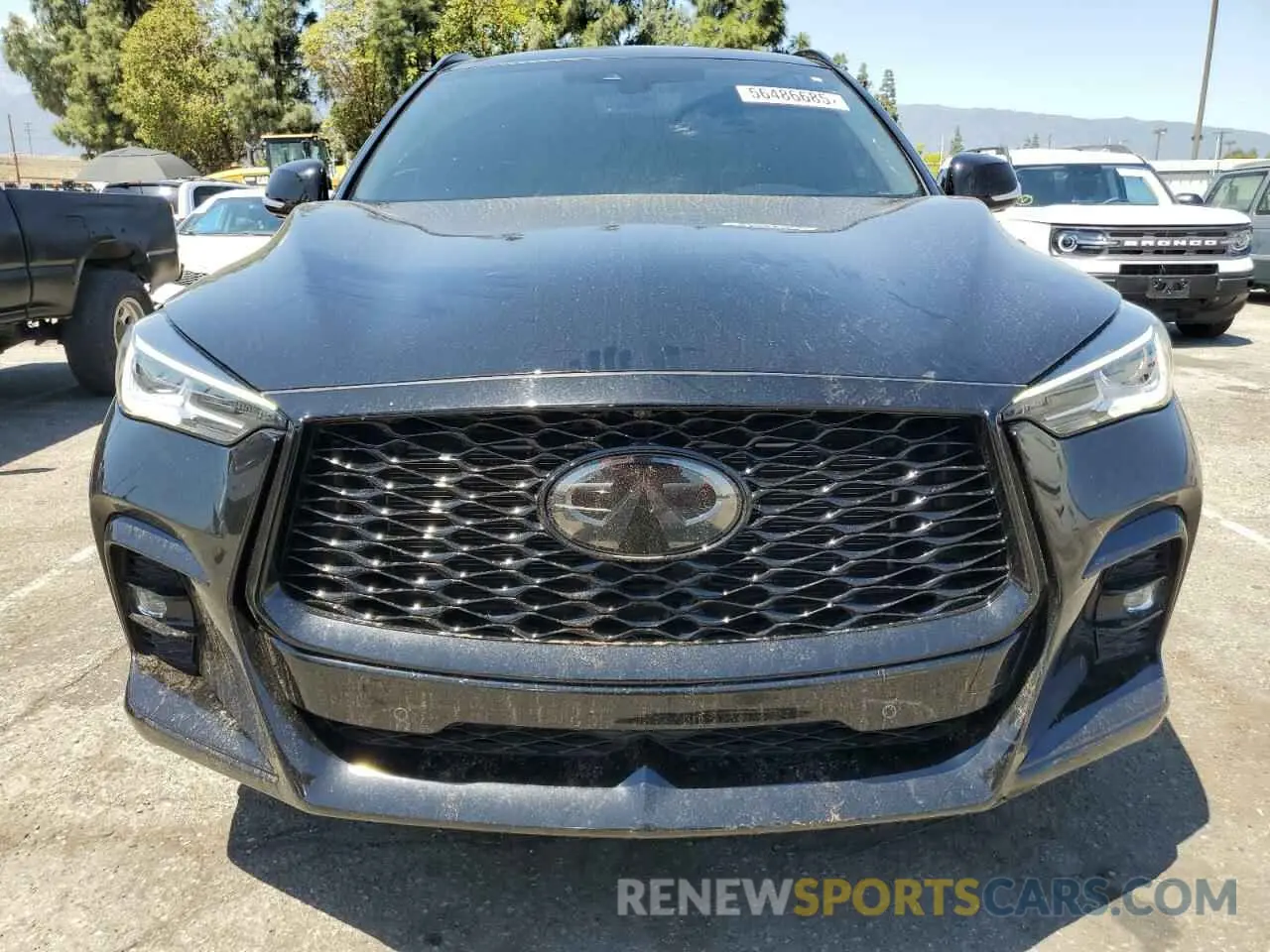 5 Photograph of a damaged car 3PCAJ5FA8PF116427 INFINITI QX50 SPORT 2023