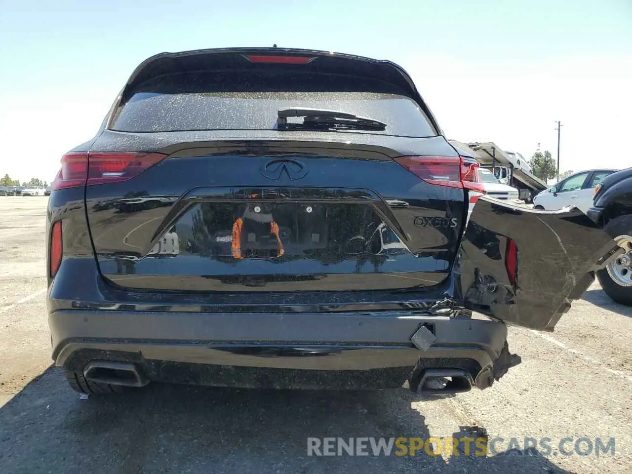 6 Photograph of a damaged car 3PCAJ5FA8PF116427 INFINITI QX50 SPORT 2023