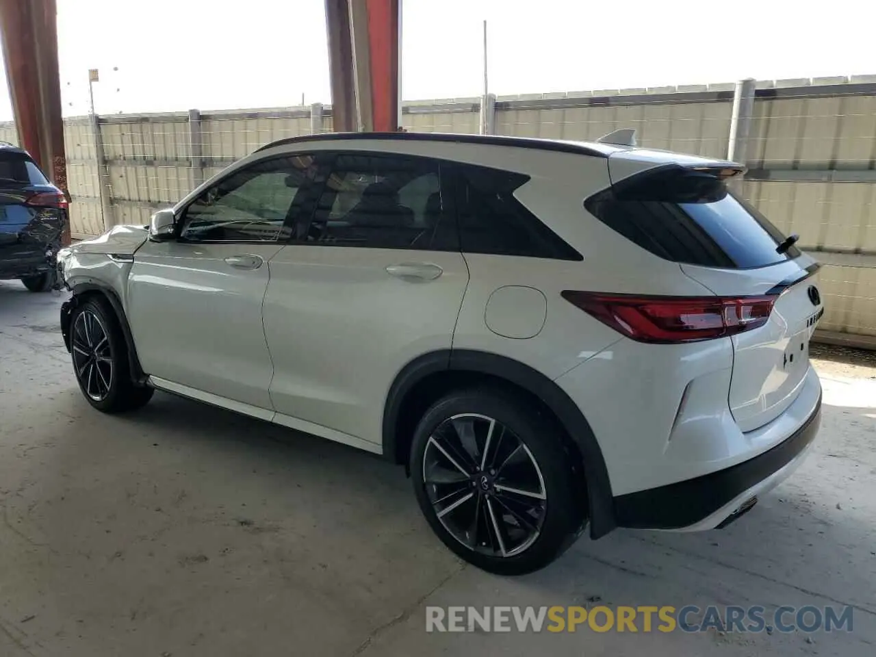 2 Photograph of a damaged car 3PCAJ5FAXPF117708 INFINITI QX50 SPORT 2023