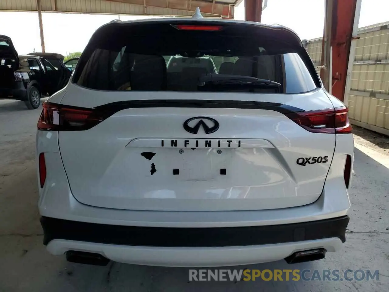 6 Photograph of a damaged car 3PCAJ5FAXPF117708 INFINITI QX50 SPORT 2023