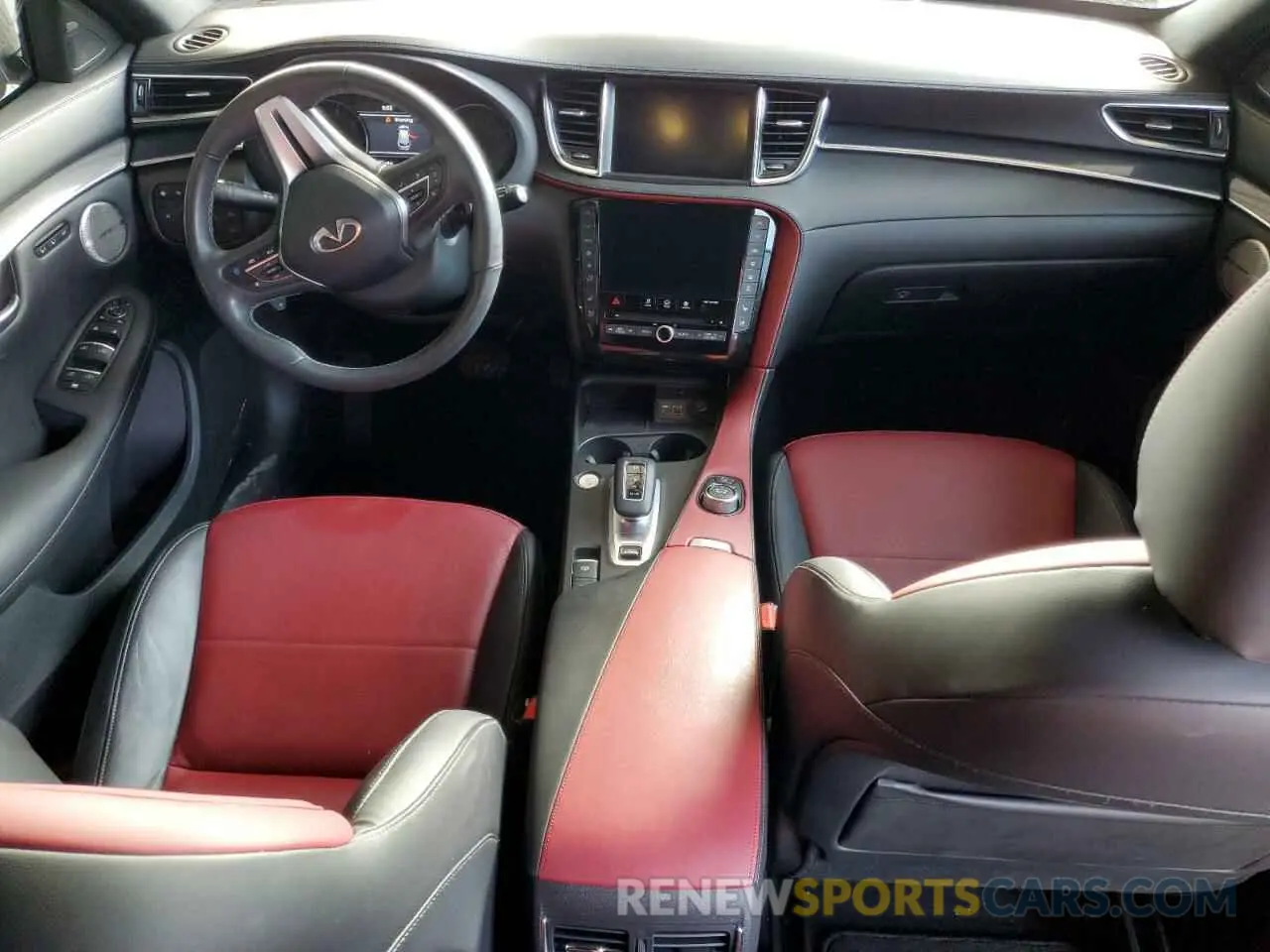 8 Photograph of a damaged car 3PCAJ5FAXPF117708 INFINITI QX50 SPORT 2023