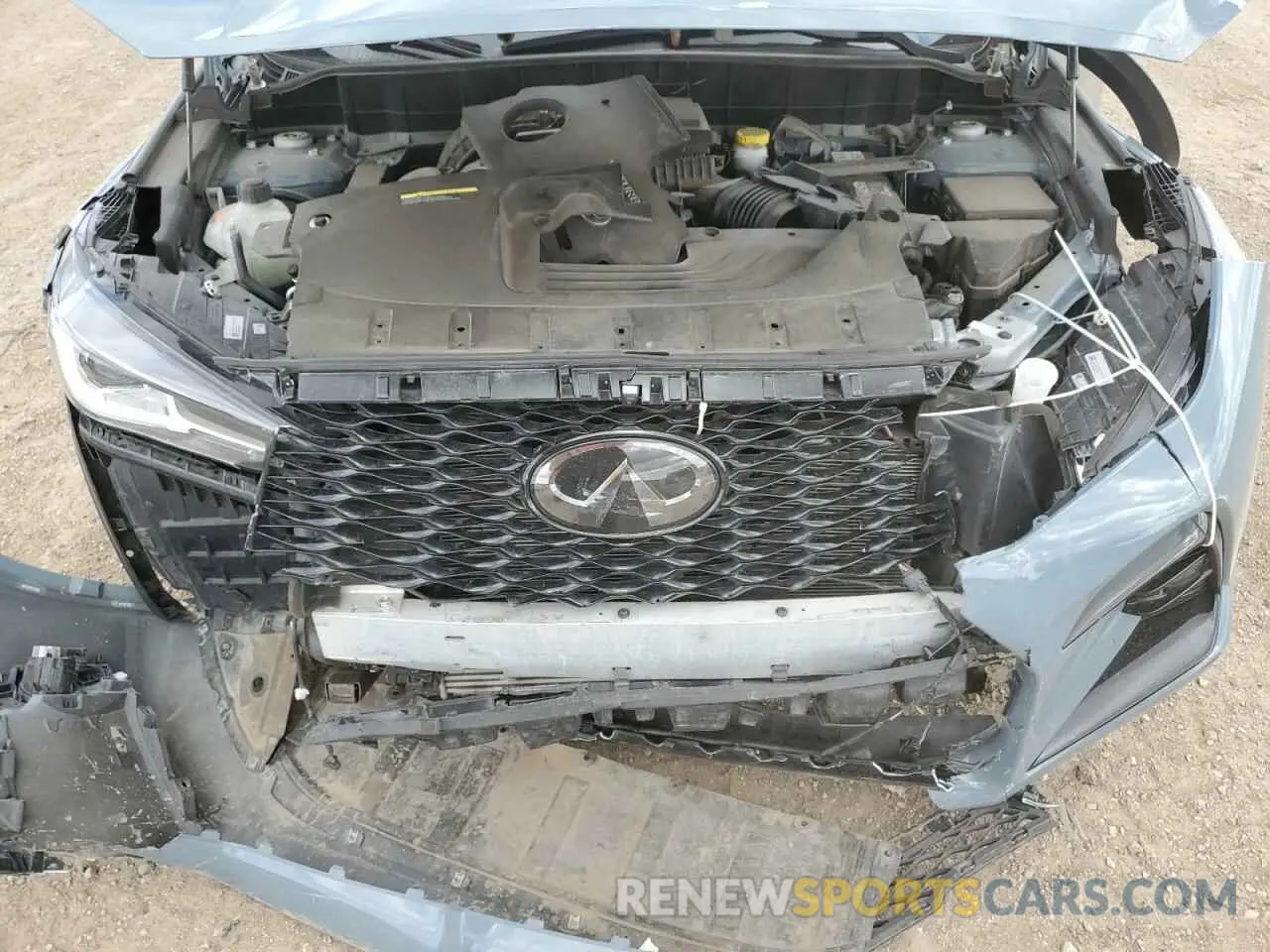 11 Photograph of a damaged car 3PCAJ5FB1PF123776 INFINITI QX50 SPORT 2023