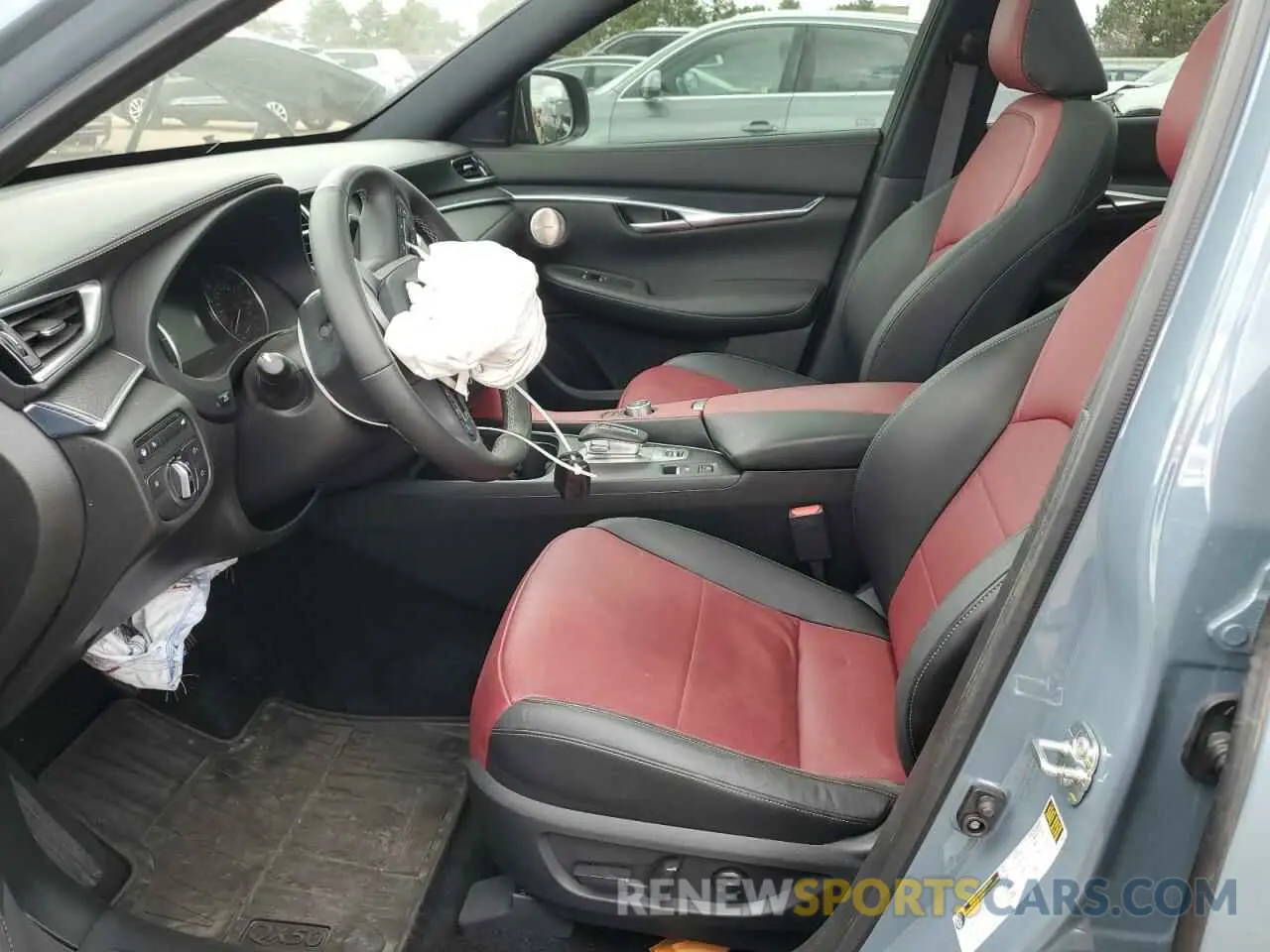 7 Photograph of a damaged car 3PCAJ5FB1PF123776 INFINITI QX50 SPORT 2023