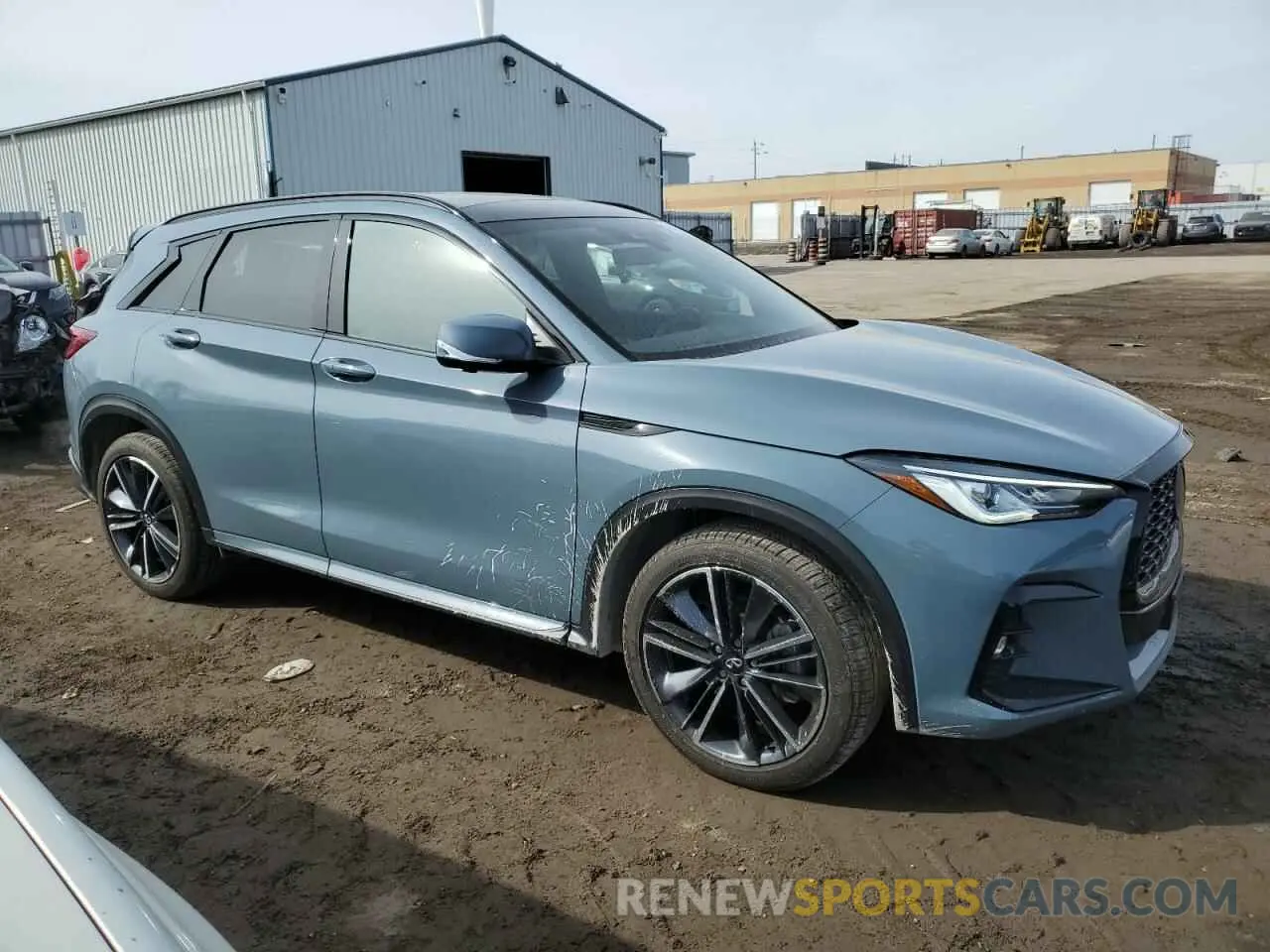 4 Photograph of a damaged car 3PCAJ5FB5PF118192 INFINITI QX50 SPORT 2023