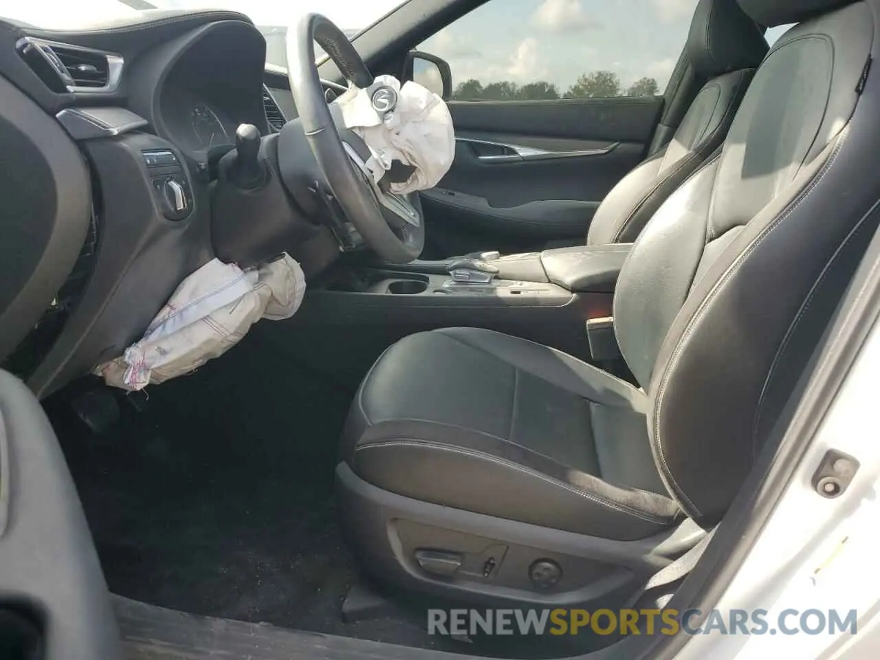 7 Photograph of a damaged car 3PCAJ5FBXPF116101 INFINITI QX50 SPORT 2023