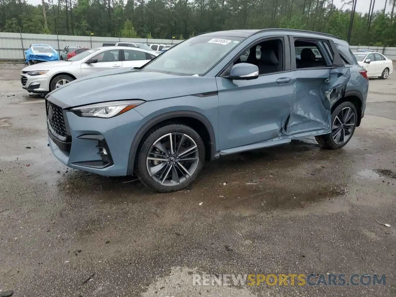 1 Photograph of a damaged car 3PCAJ5FA0RF102170 INFINITI QX50 SPORT 2024