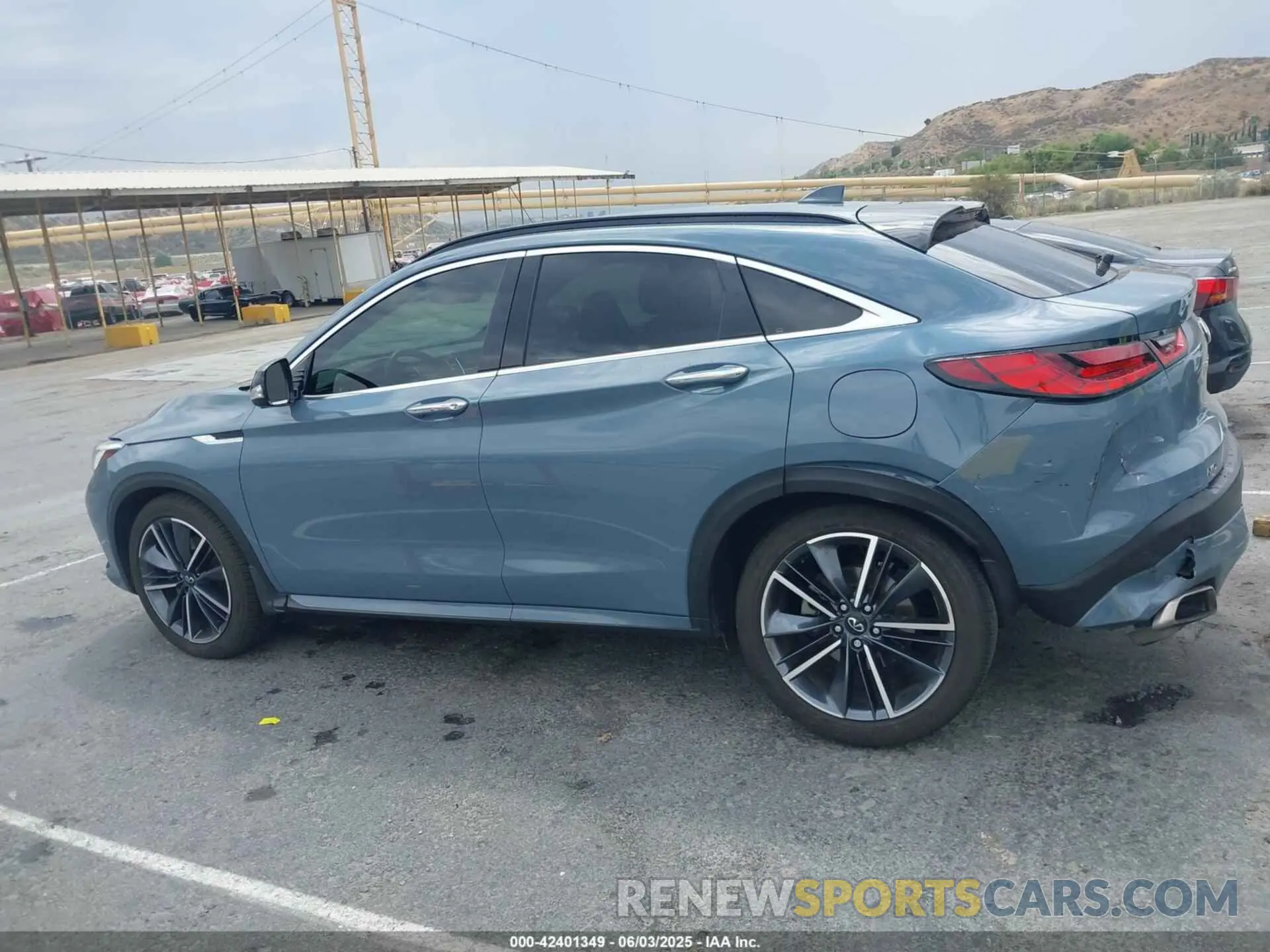 14 Photograph of a damaged car 3PCAJ5K34NF102027 INFINITI QX55 2022