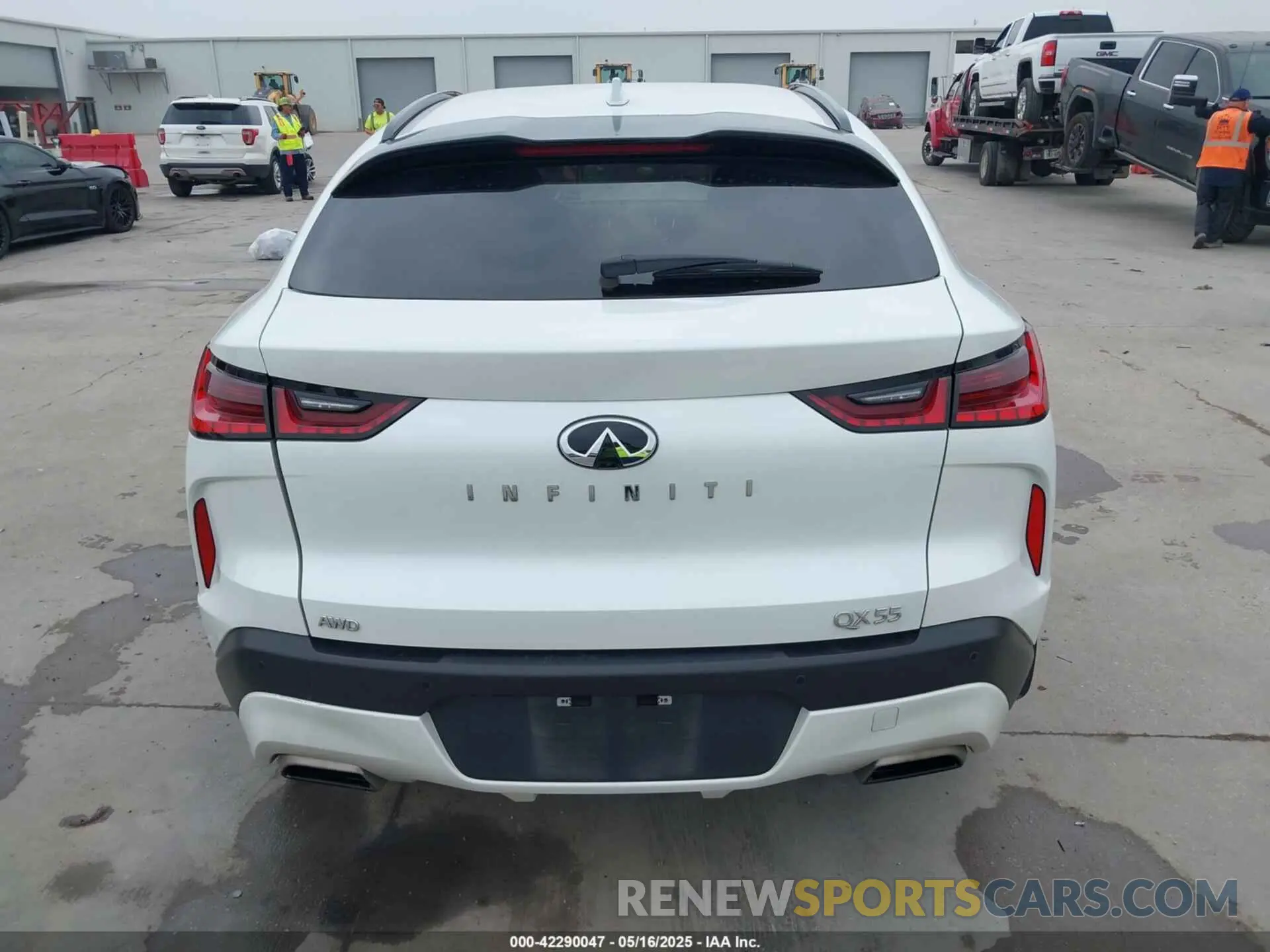 16 Photograph of a damaged car 3PCAJ5JR3PF115036 INFINITI QX55 2023