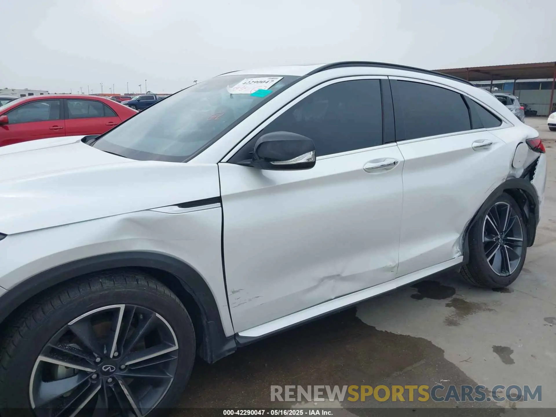 6 Photograph of a damaged car 3PCAJ5JR3PF115036 INFINITI QX55 2023