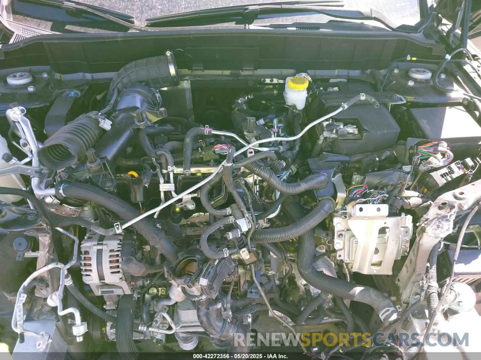 10 Photograph of a damaged car 3PCAJ5JR3PF115182 INFINITI QX55 2023