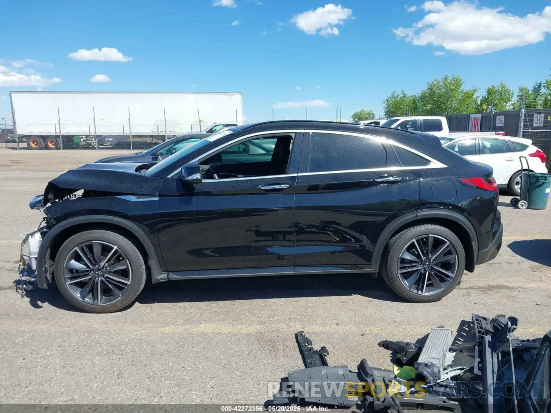 15 Photograph of a damaged car 3PCAJ5JR3PF115182 INFINITI QX55 2023