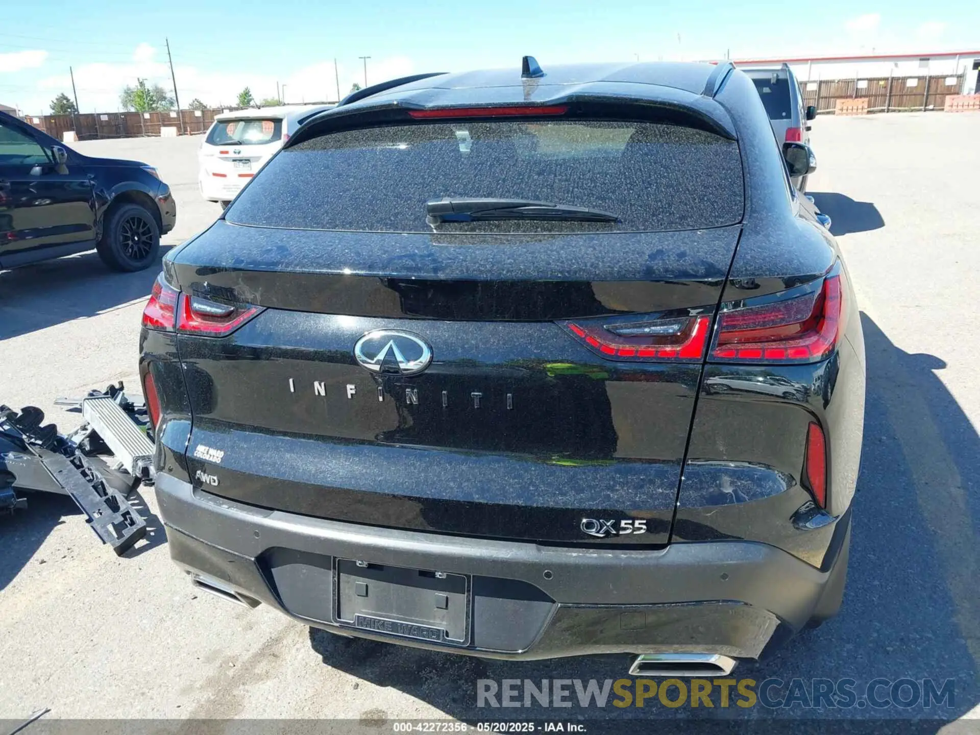 17 Photograph of a damaged car 3PCAJ5JR3PF115182 INFINITI QX55 2023