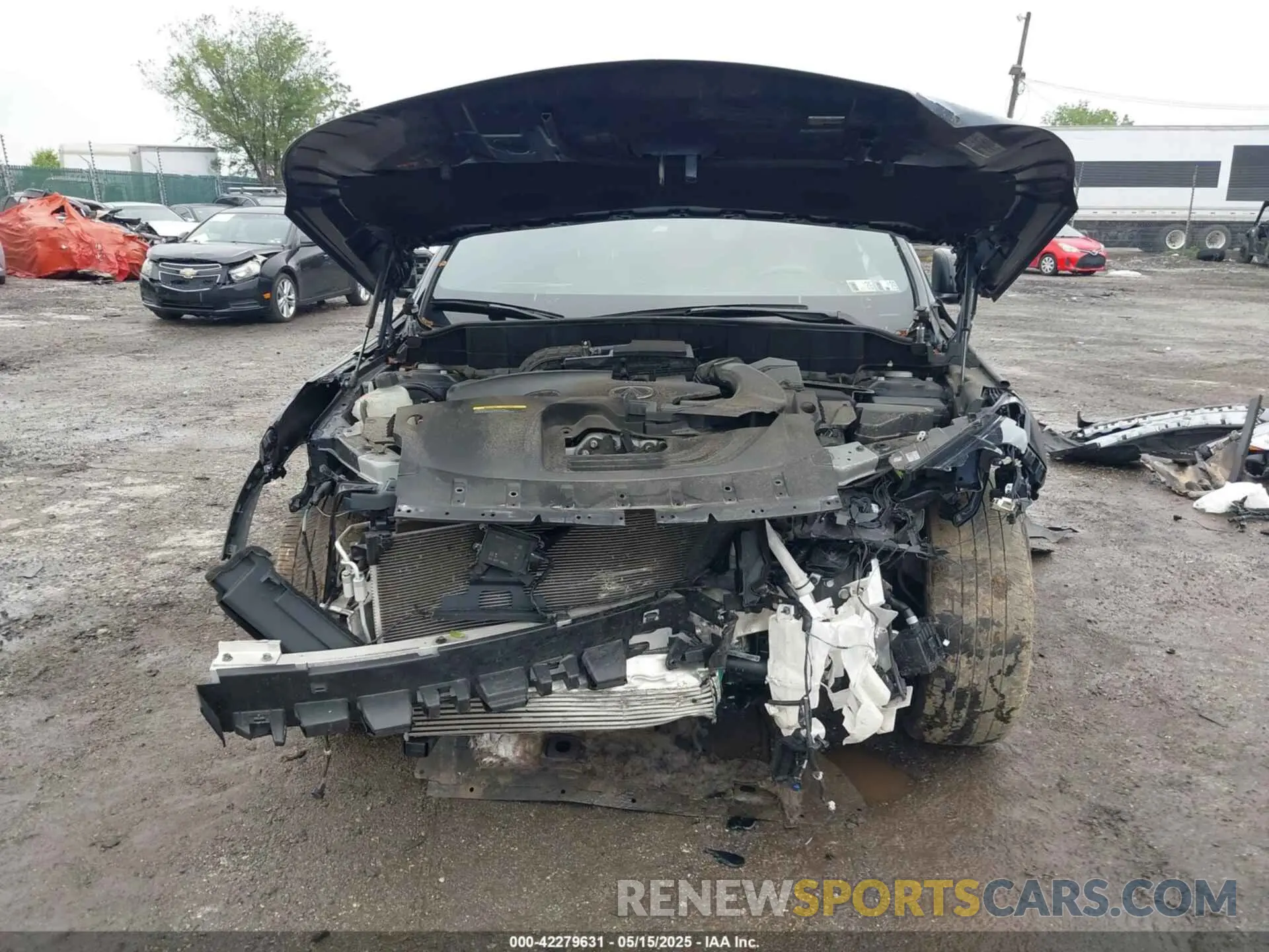 13 Photograph of a damaged car 3PCAJ5JR5PF107293 INFINITI QX55 2023