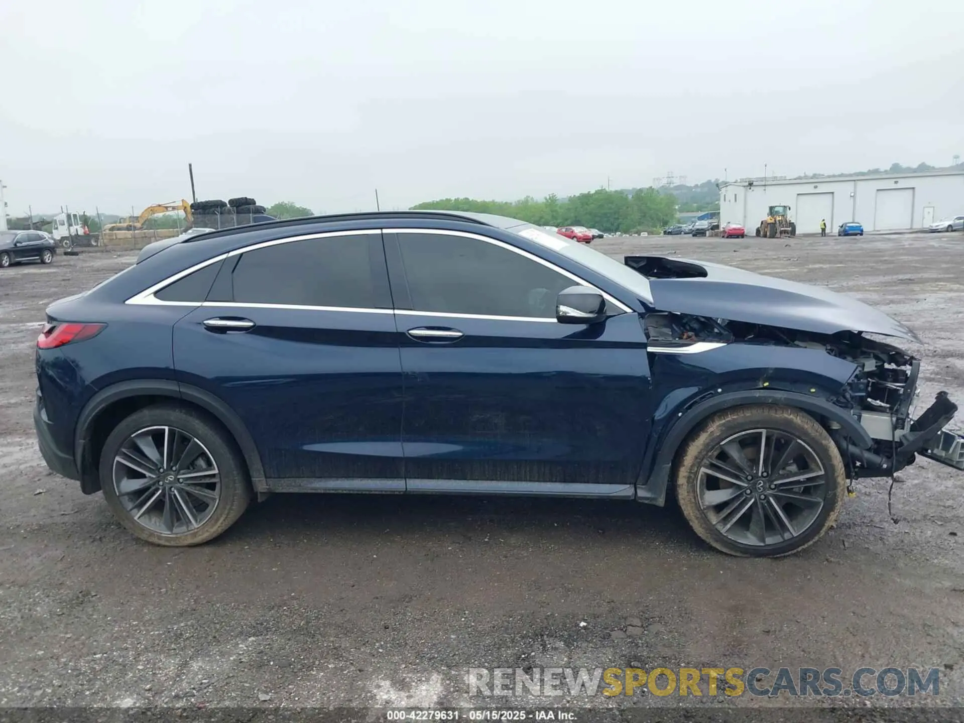 14 Photograph of a damaged car 3PCAJ5JR5PF107293 INFINITI QX55 2023