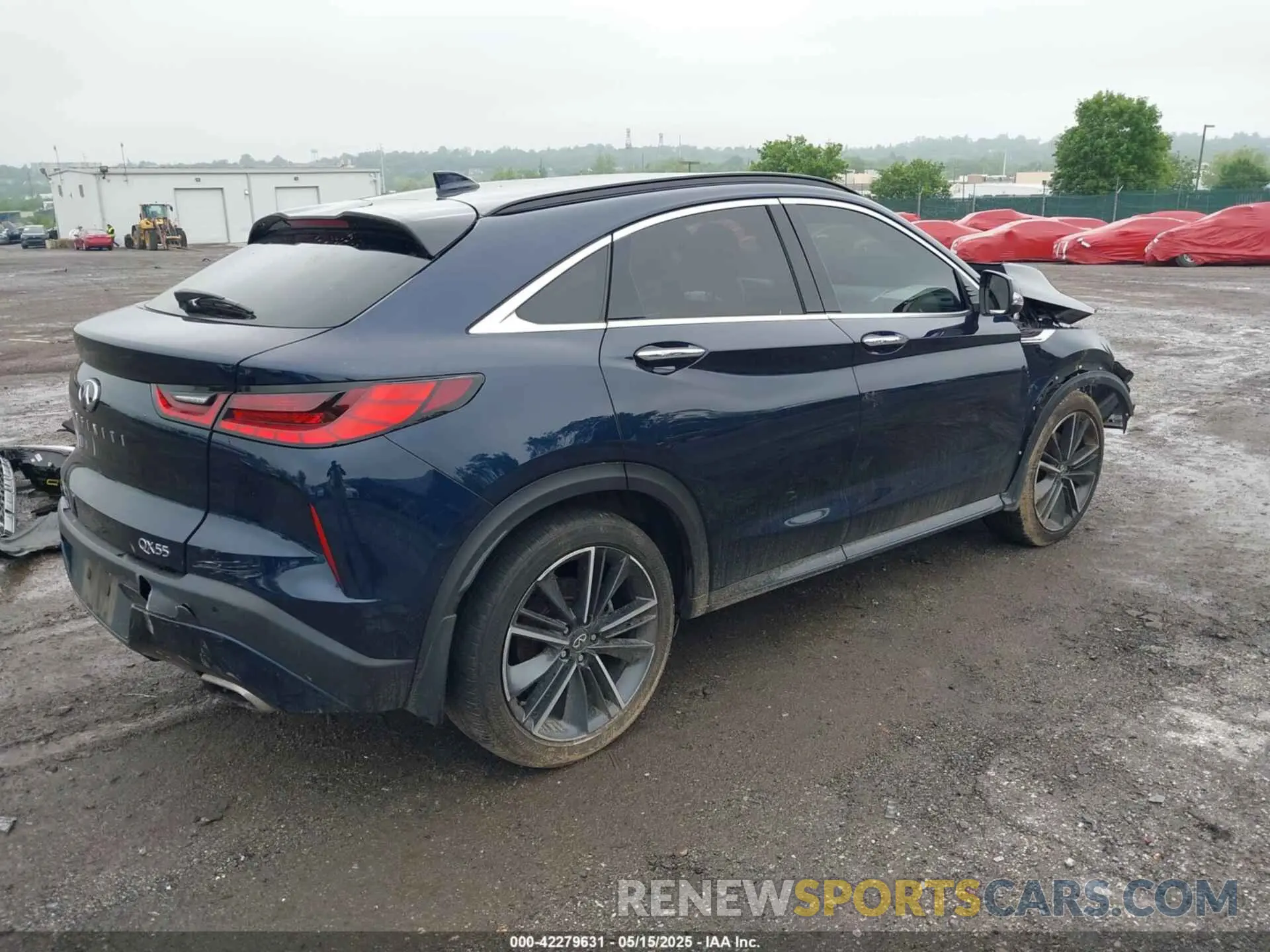 4 Photograph of a damaged car 3PCAJ5JR5PF107293 INFINITI QX55 2023