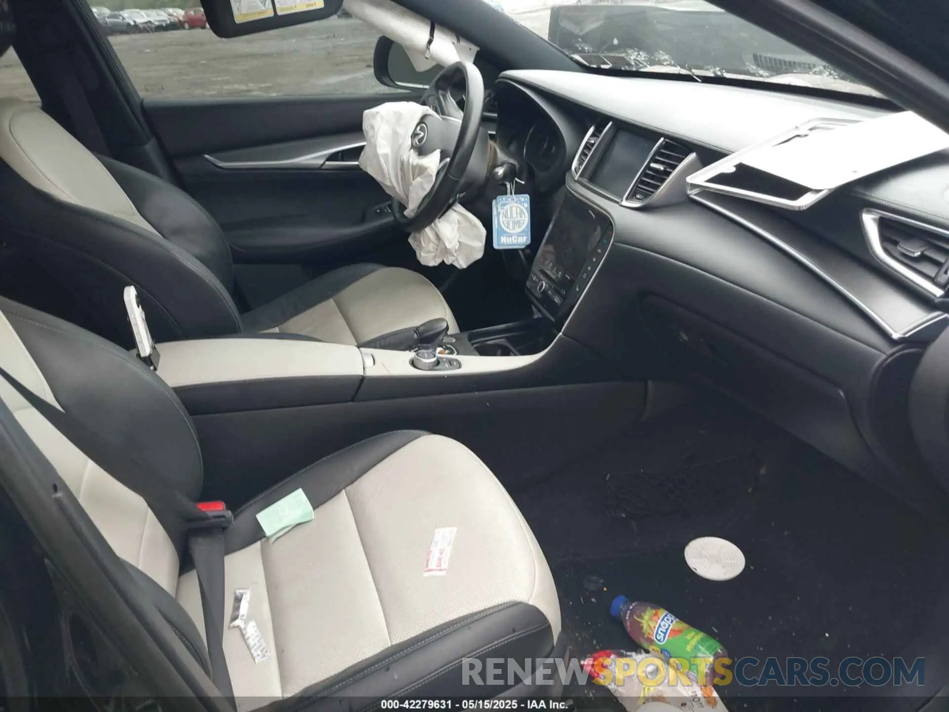 5 Photograph of a damaged car 3PCAJ5JR5PF107293 INFINITI QX55 2023