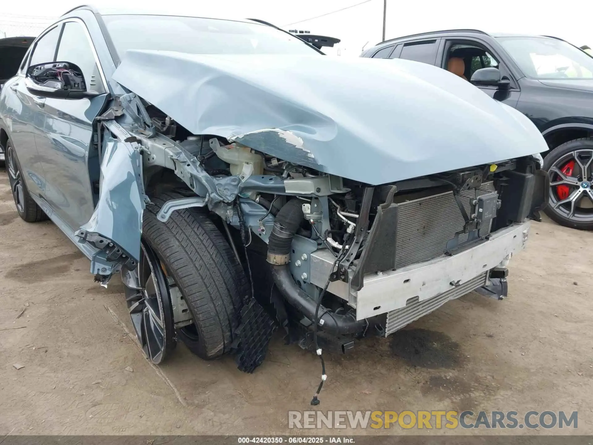 6 Photograph of a damaged car 3PCAJ5JR5PF124353 INFINITI QX55 2023