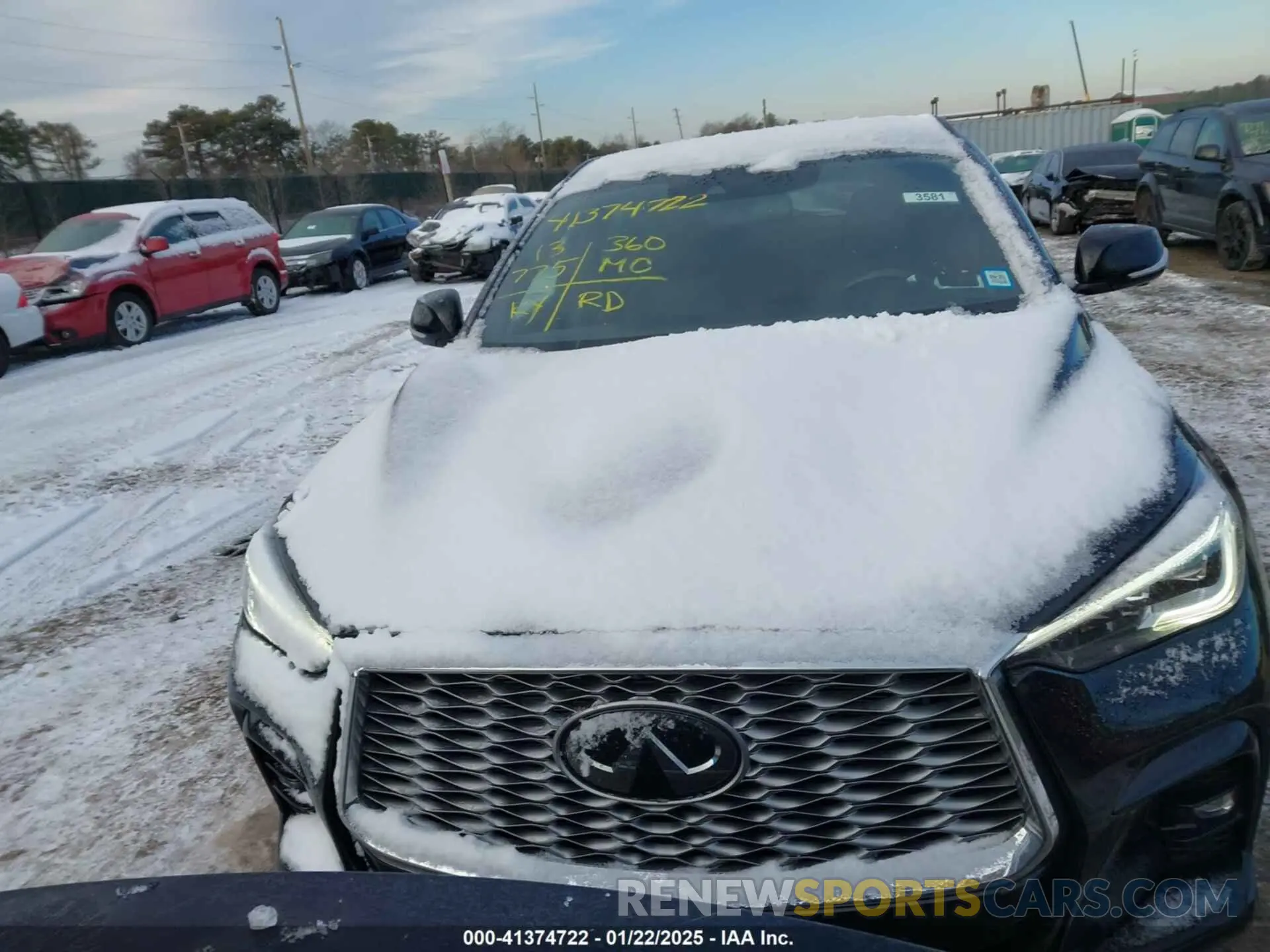 12 Photograph of a damaged car 3PCAJ5KR1PF114918 INFINITI QX55 2023