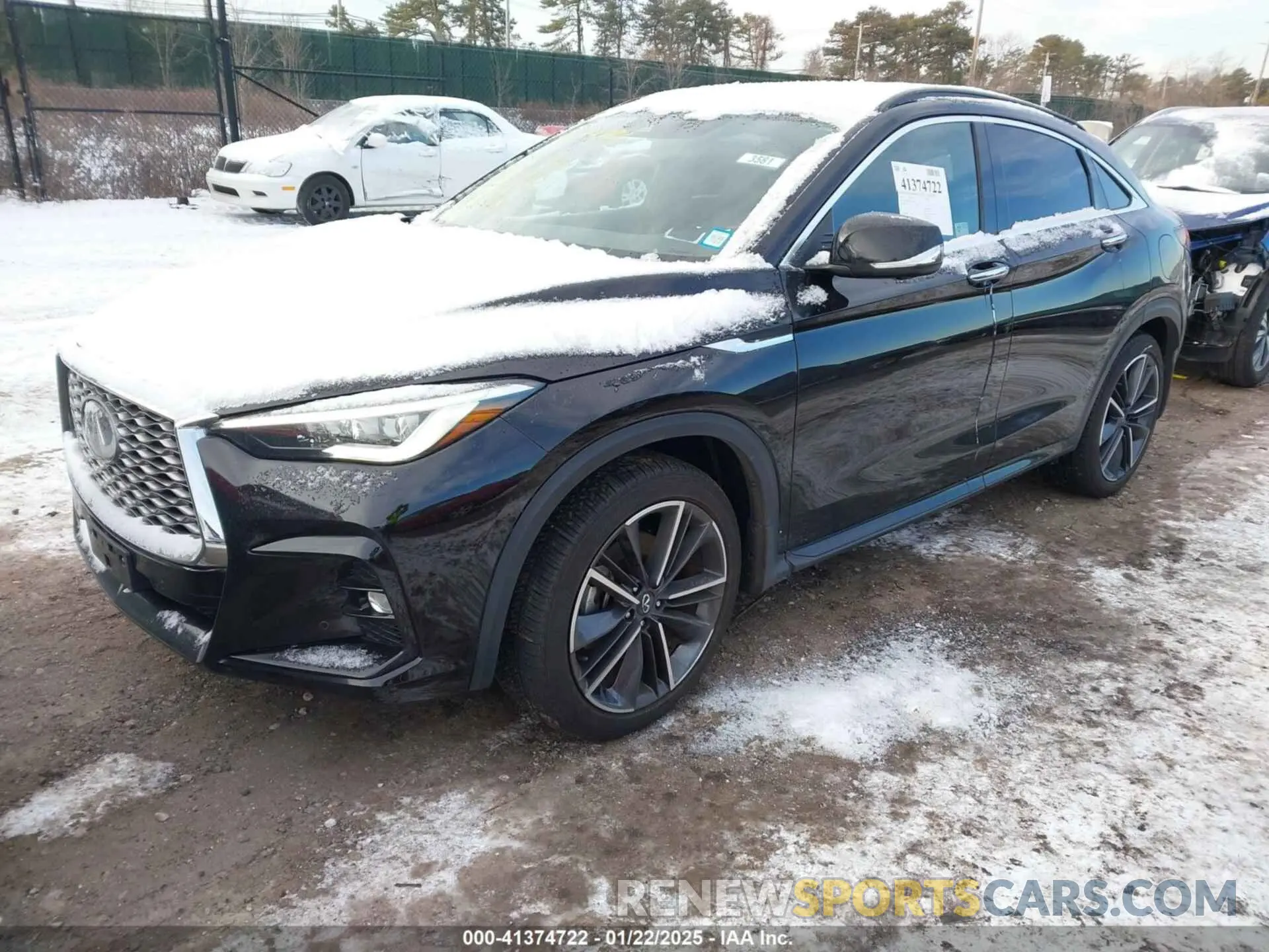 2 Photograph of a damaged car 3PCAJ5KR1PF114918 INFINITI QX55 2023