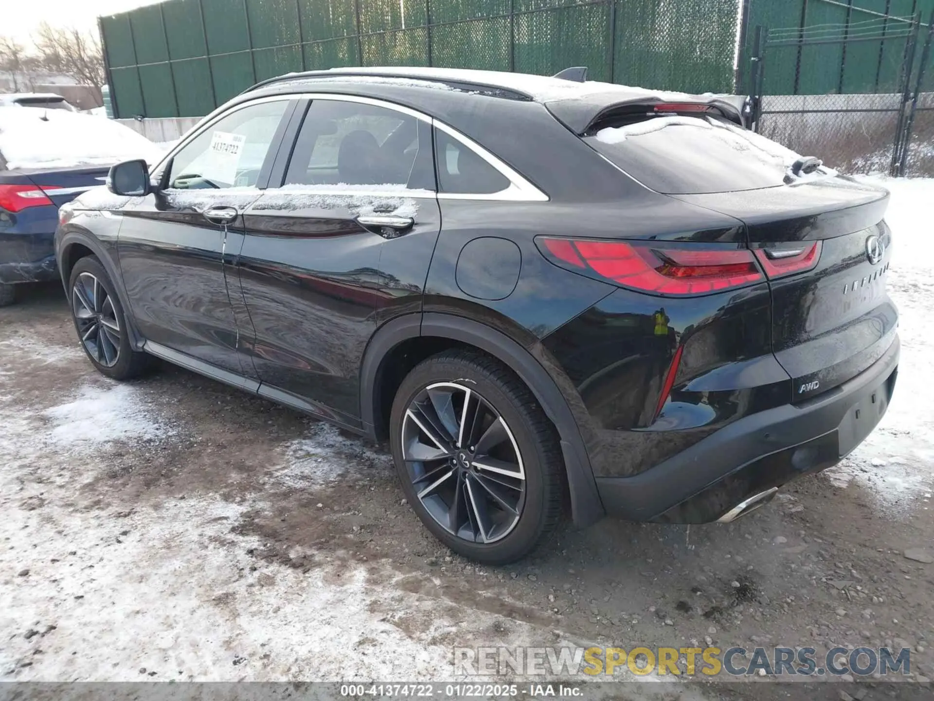 3 Photograph of a damaged car 3PCAJ5KR1PF114918 INFINITI QX55 2023