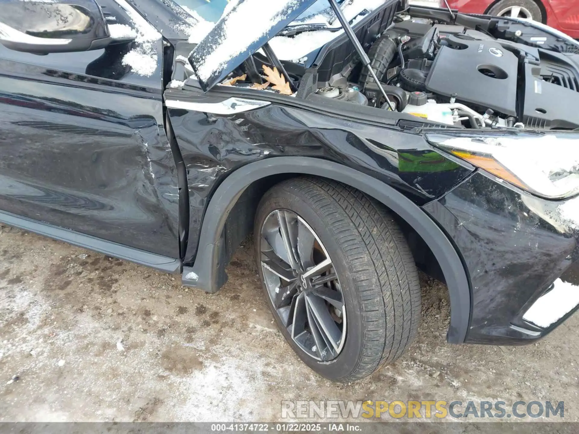 6 Photograph of a damaged car 3PCAJ5KR1PF114918 INFINITI QX55 2023