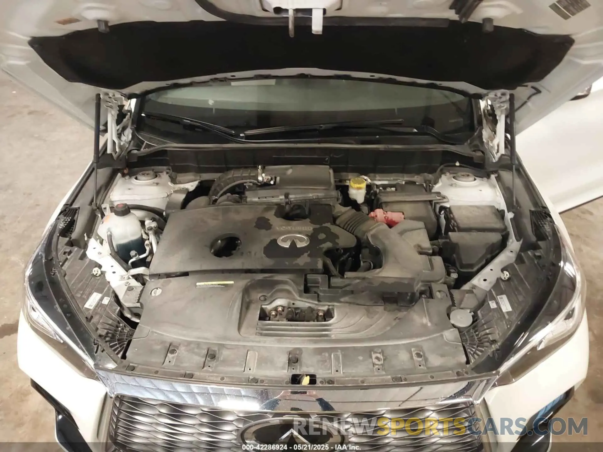 10 Photograph of a damaged car 3PCAJ5KR3PF121093 INFINITI QX55 2023
