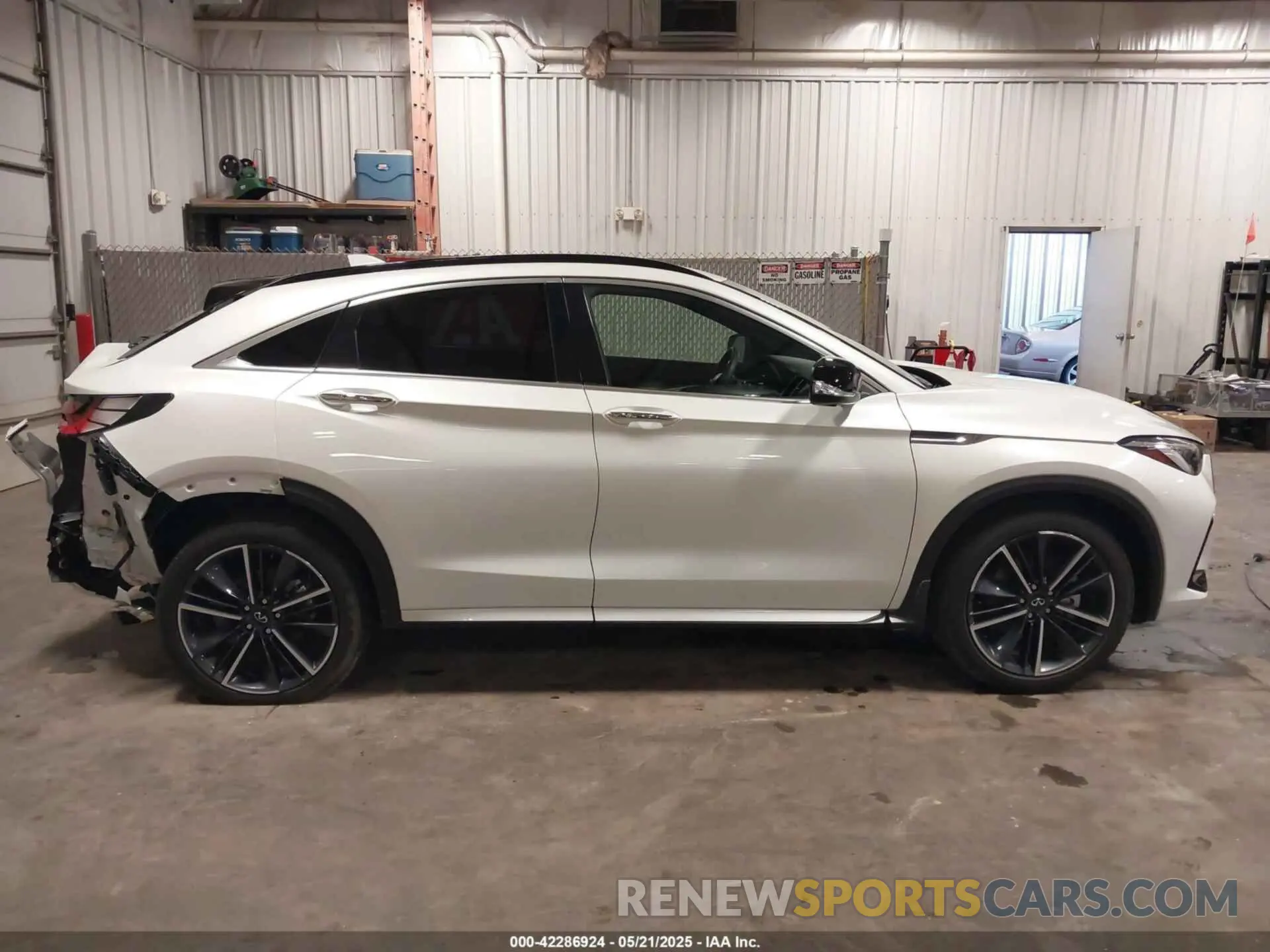 13 Photograph of a damaged car 3PCAJ5KR3PF121093 INFINITI QX55 2023