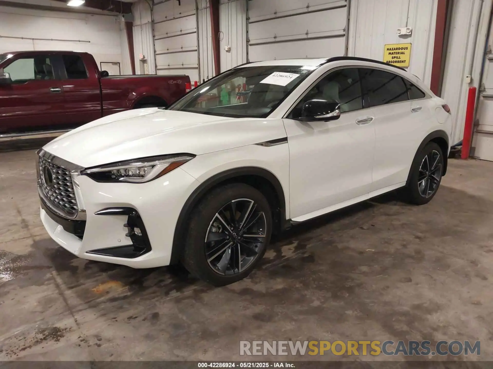 2 Photograph of a damaged car 3PCAJ5KR3PF121093 INFINITI QX55 2023