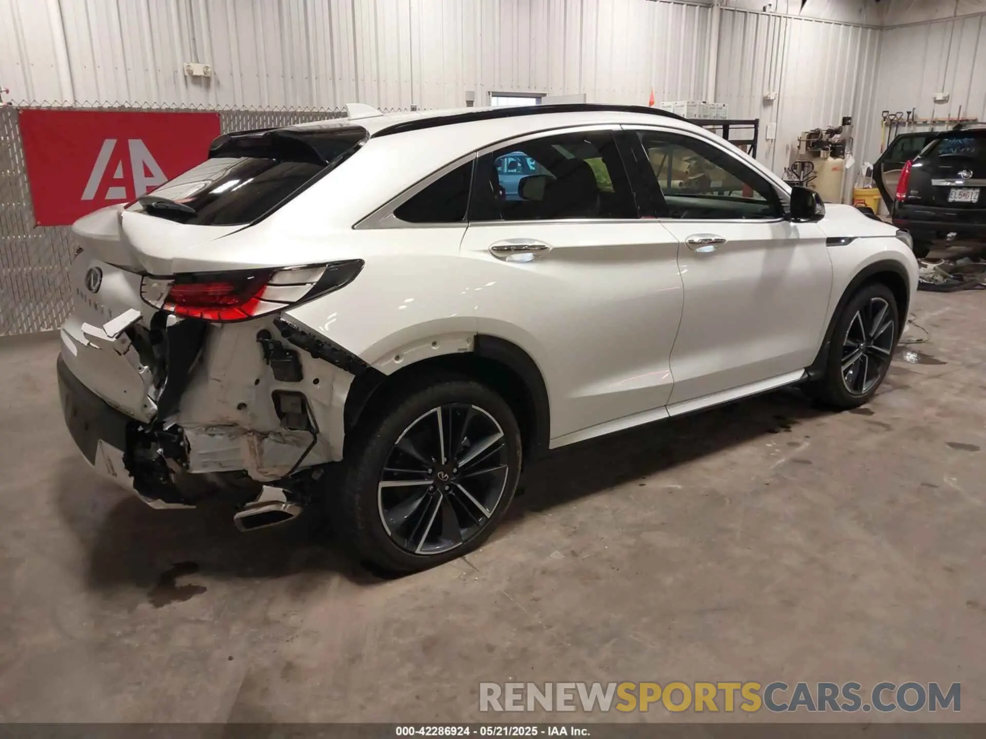 4 Photograph of a damaged car 3PCAJ5KR3PF121093 INFINITI QX55 2023