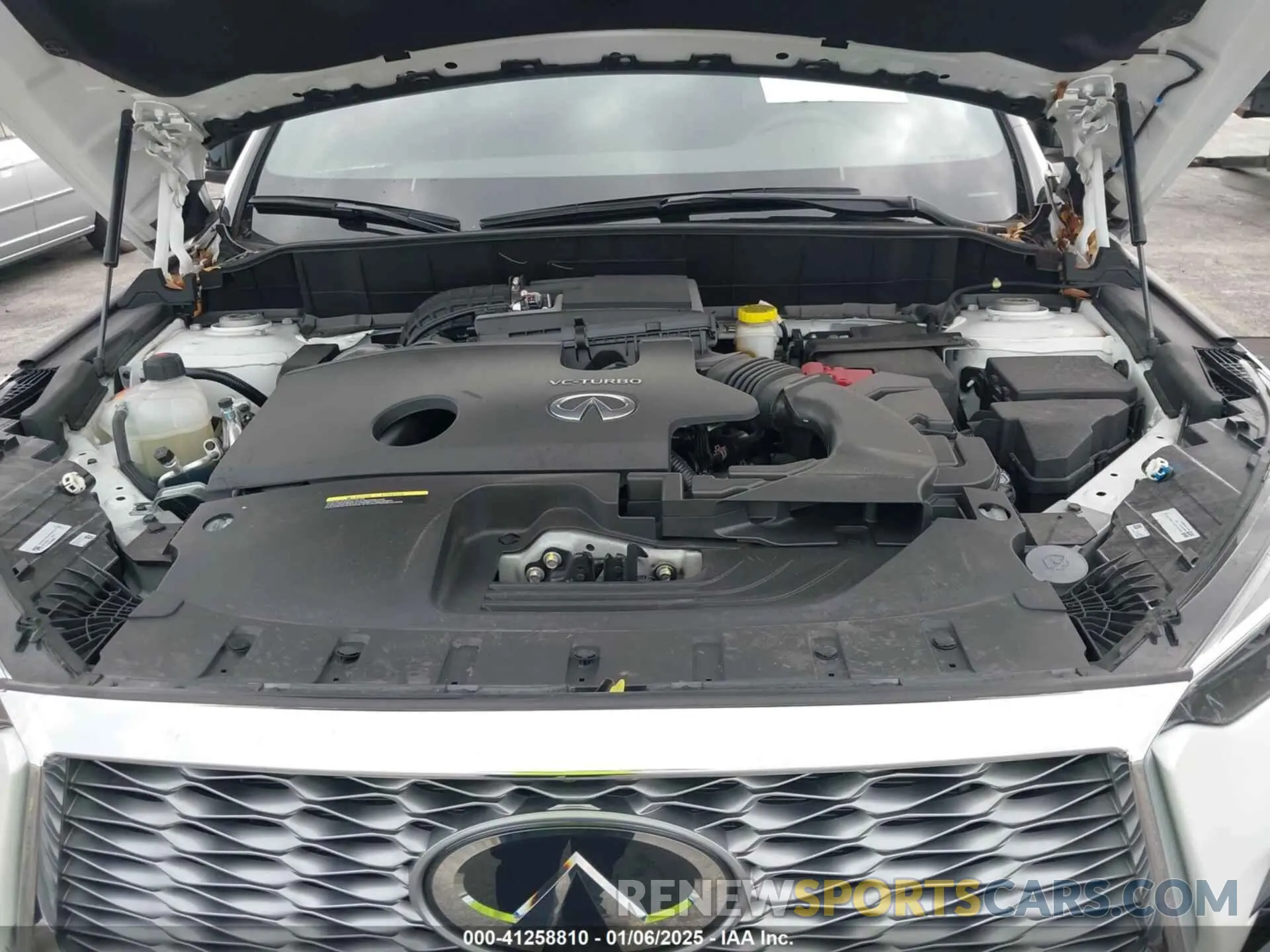 10 Photograph of a damaged car 3PCAJ5KR5PF124691 INFINITI QX55 2023