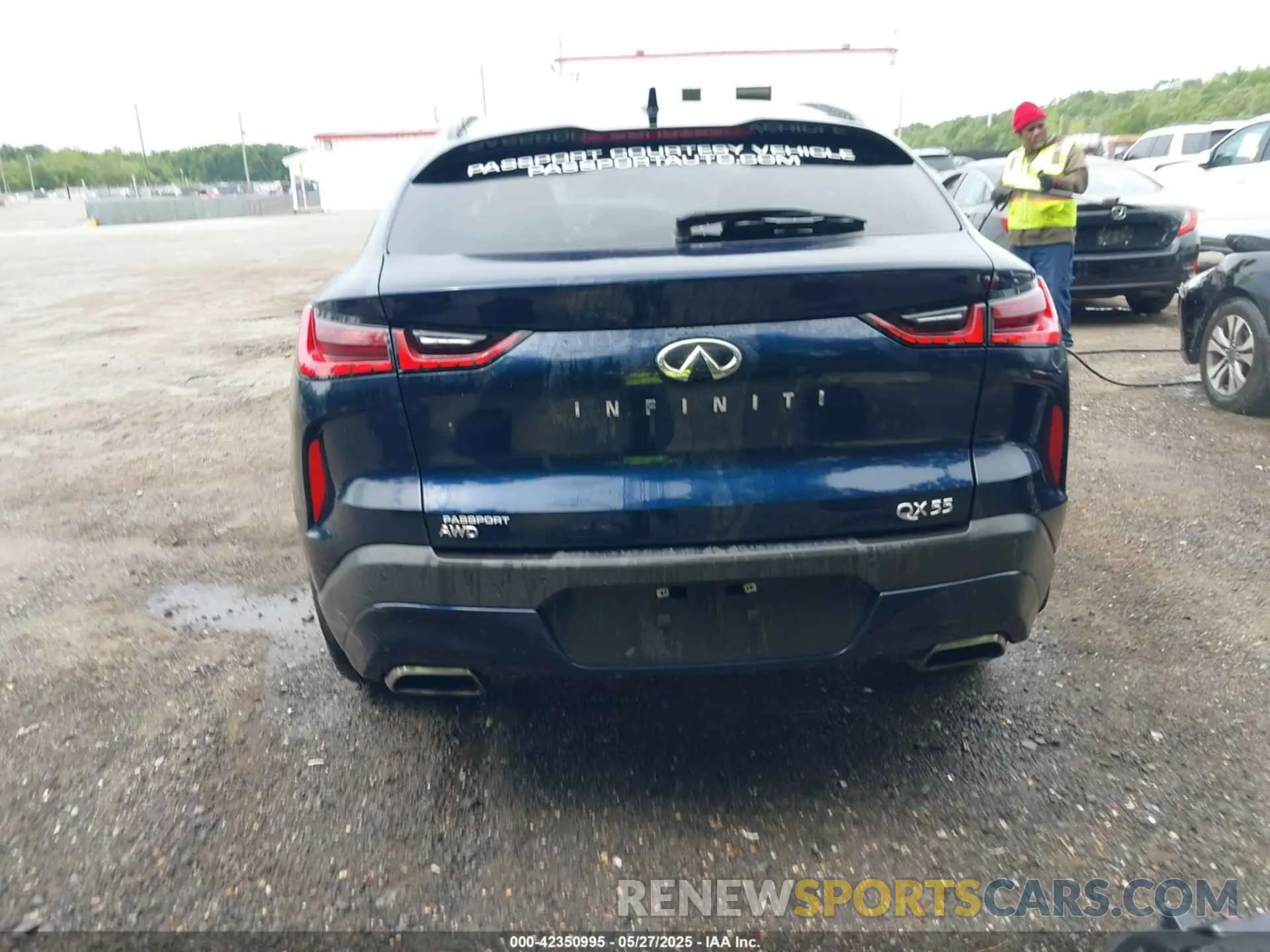 17 Photograph of a damaged car 3PCAJ5JR4SF100585 INFINITI QX55 2025