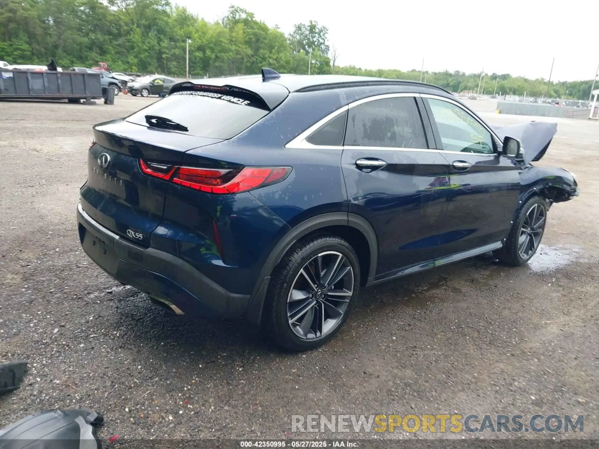 4 Photograph of a damaged car 3PCAJ5JR4SF100585 INFINITI QX55 2025