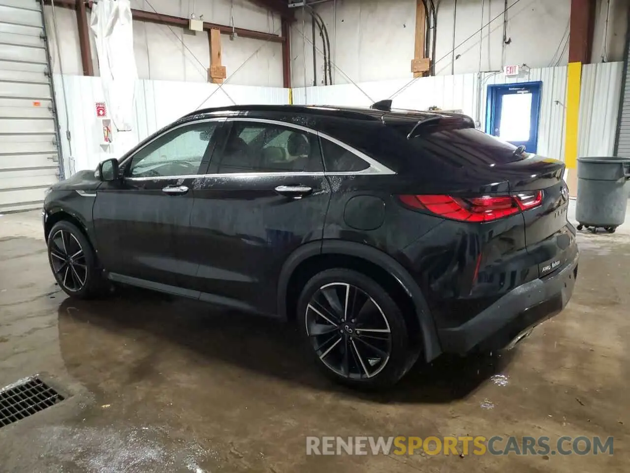2 Photograph of a damaged car 3PCAJ5K30NF101053 INFINITI QX55 ESSEN 2022