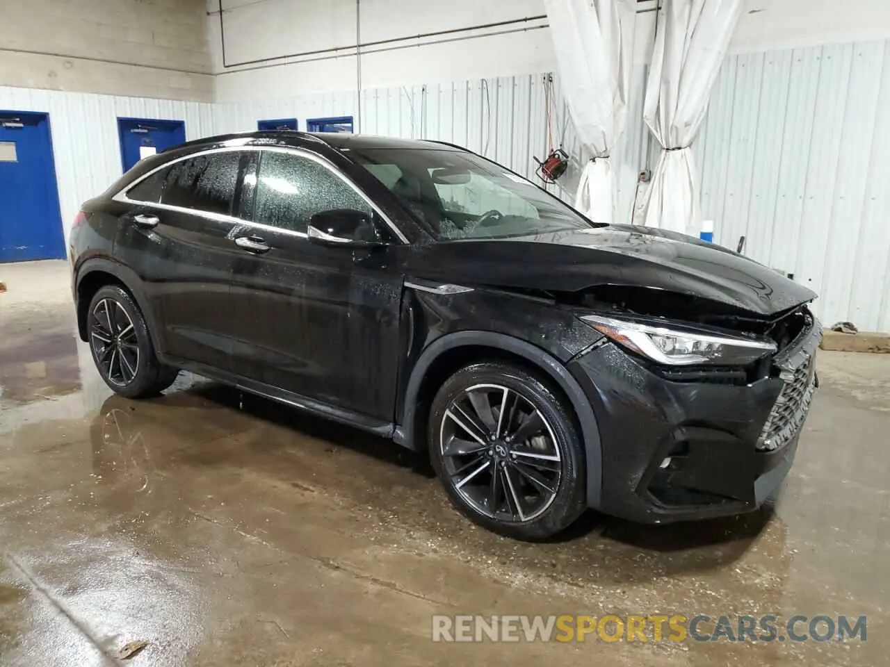 4 Photograph of a damaged car 3PCAJ5K30NF101053 INFINITI QX55 ESSEN 2022