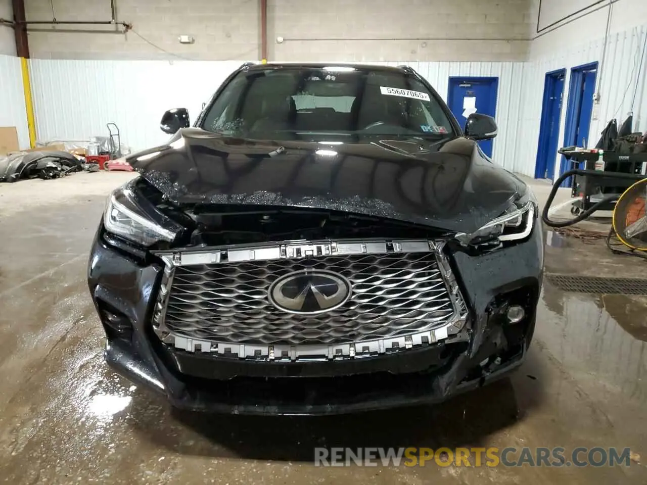 5 Photograph of a damaged car 3PCAJ5K30NF101053 INFINITI QX55 ESSEN 2022