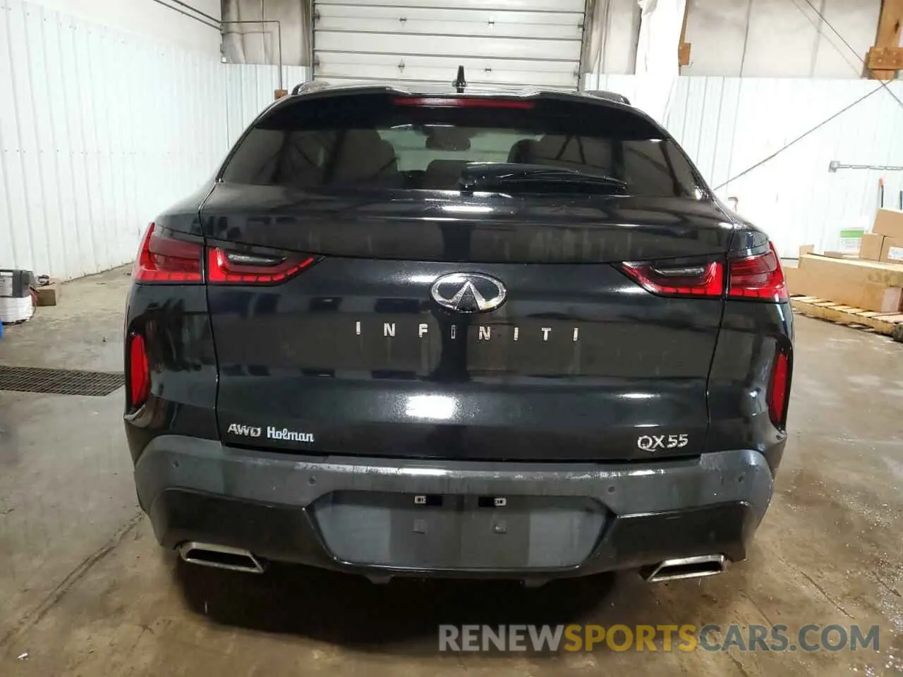 6 Photograph of a damaged car 3PCAJ5K30NF101053 INFINITI QX55 ESSEN 2022