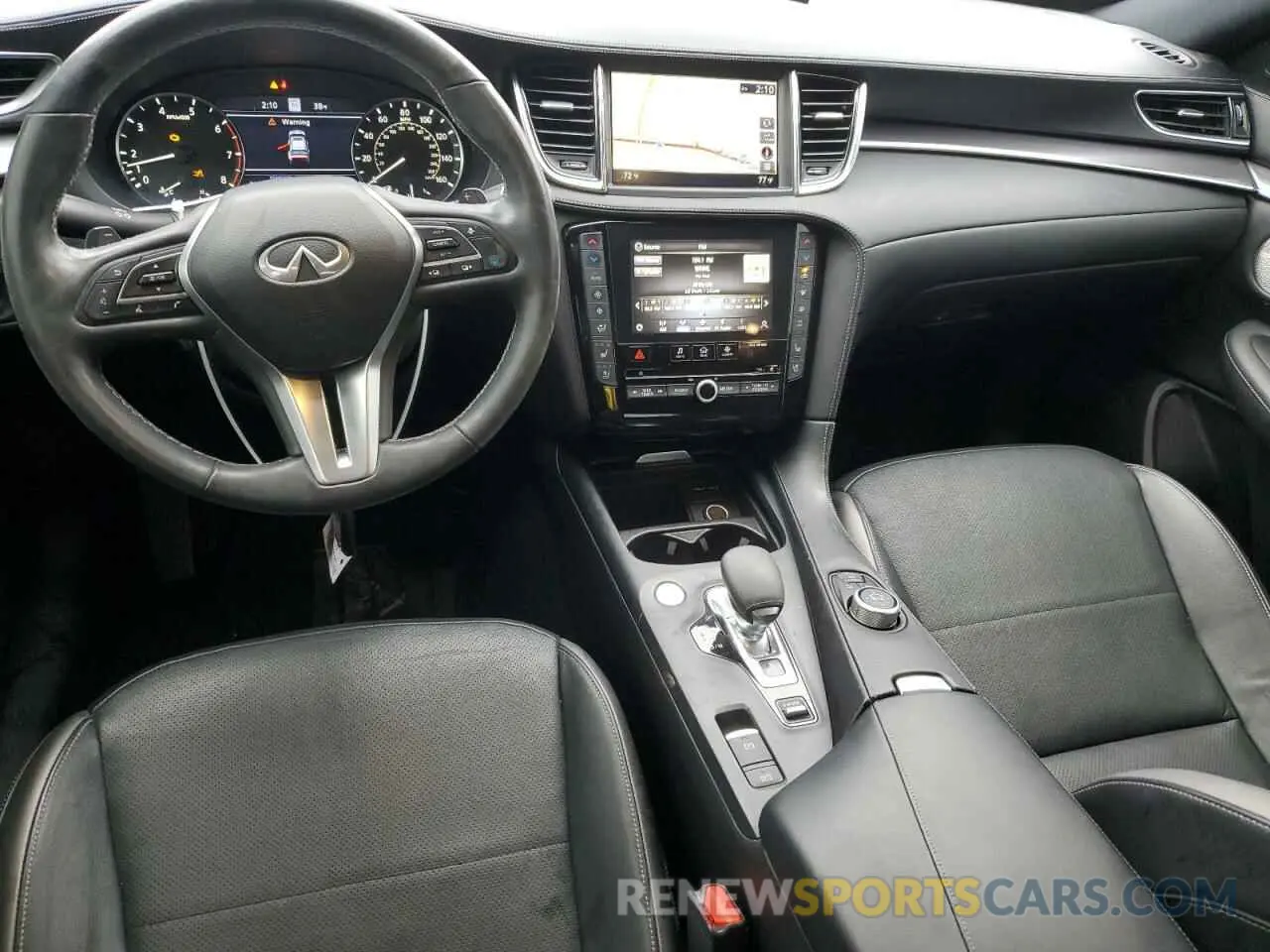 8 Photograph of a damaged car 3PCAJ5K39NF100886 INFINITI QX55 ESSEN 2022